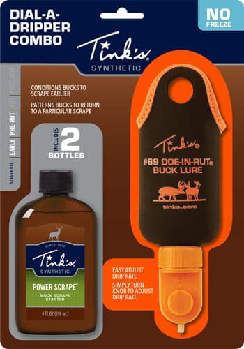 Tink's Dial-A-Dripper Scrape Starter Combo Kit W5105 7-Day Scent Release