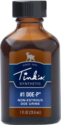 Tink's #1 Doe-P Synthetic Doe Urine Deer Lure W5257 Non-Estrus 1 oz