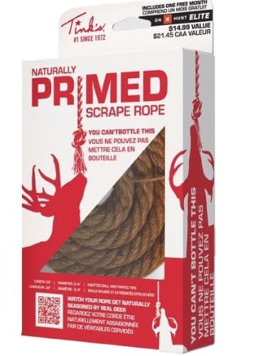 Tinks Primed Scrape Rope W5946 32 in Knotted