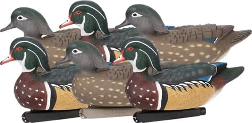 Zink Wood Duck Floater Decoys ZNKDY323 6 Pack