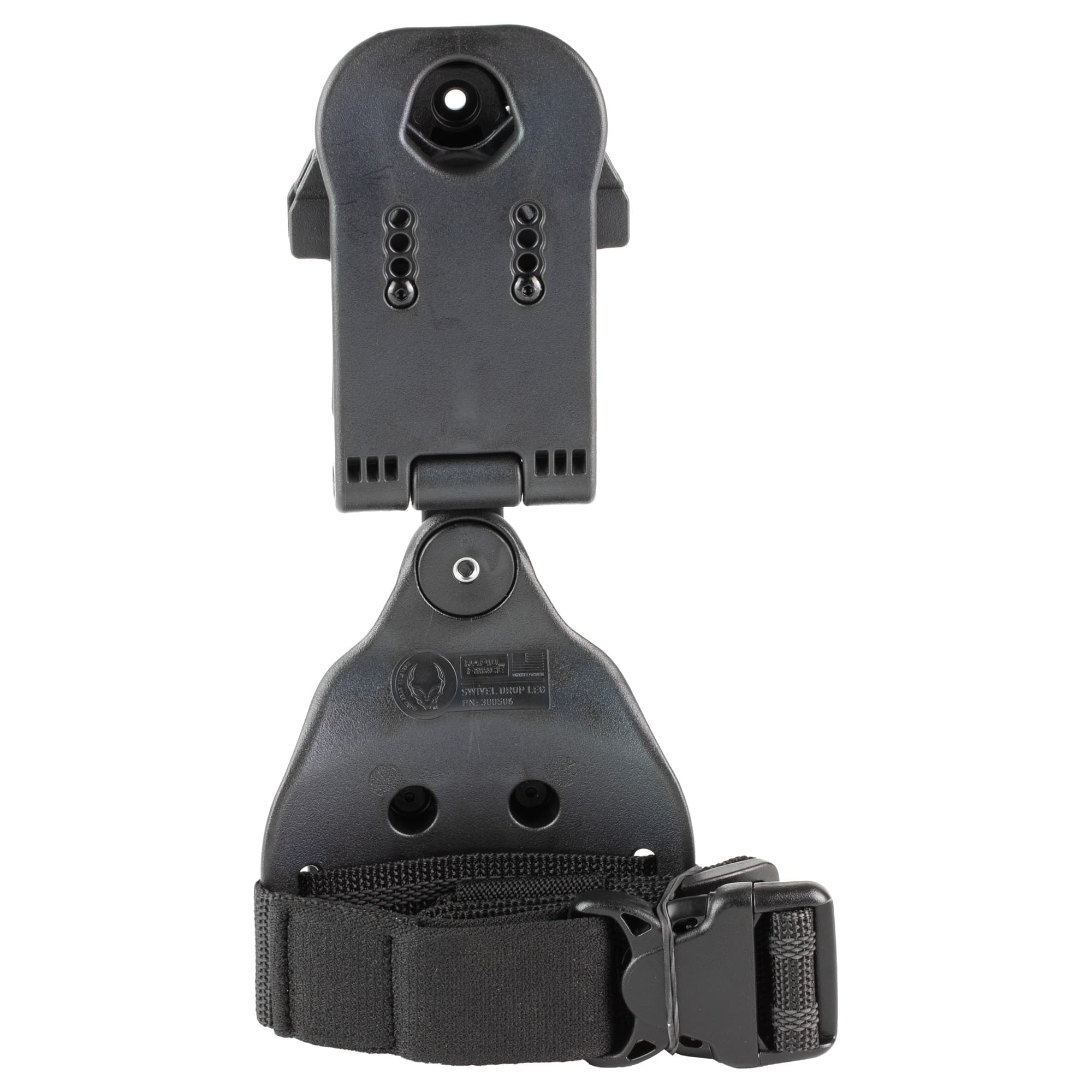 Rapid Force Swivel Drop Leg Holster Expansion RFX-SD-BK-LBS-S-LK-C Black