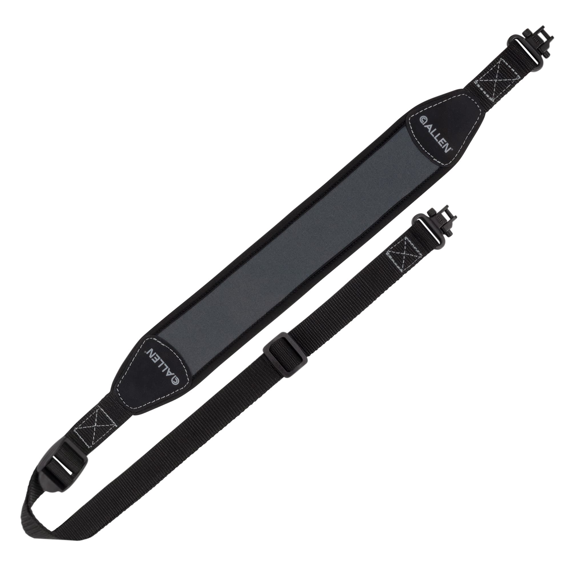 Allen Company Cascade Rifle Sling with Swivels 8534 Black/Gray Neoprene