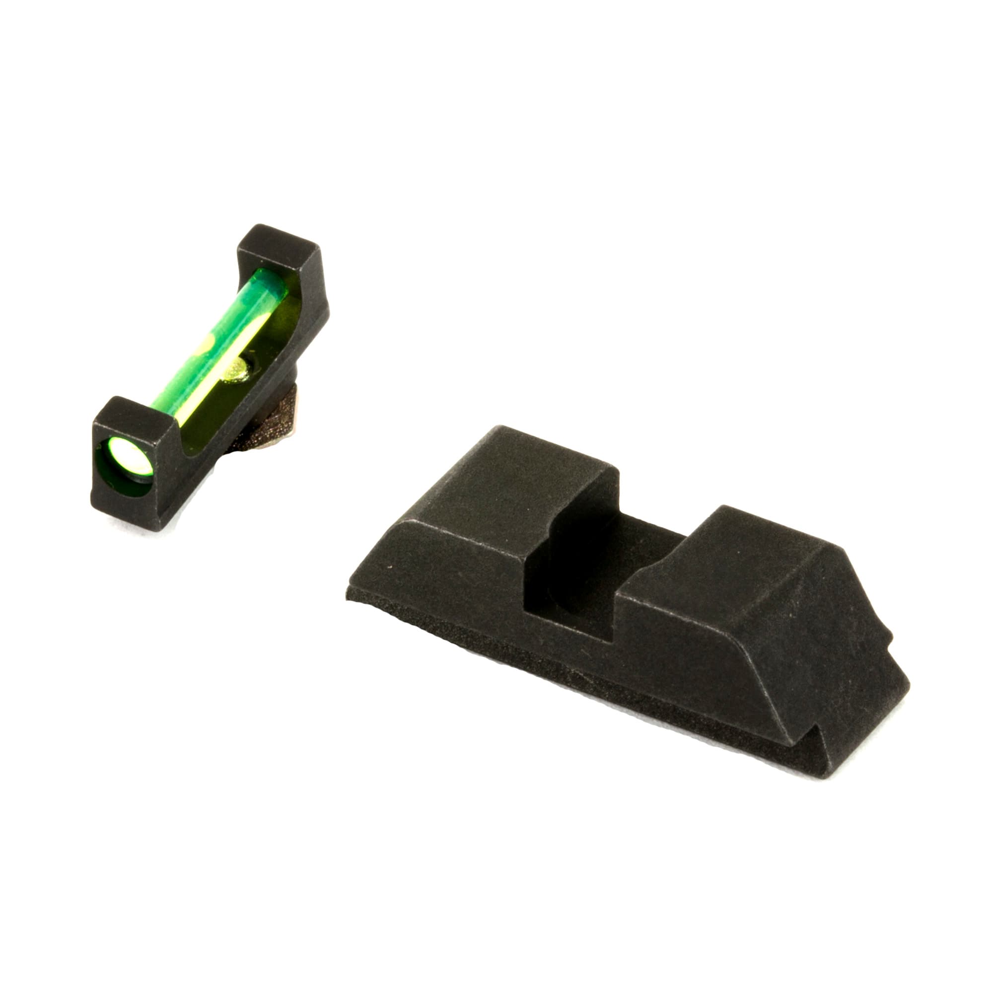 AmeriGlo Range Series Fiber Sight Set GFT-114 Green Fiber Front for Glock