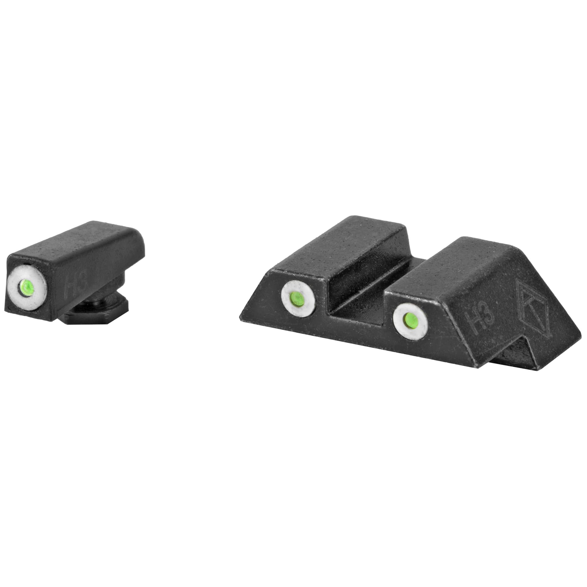 American Tactical Night Sight for Glock Large Frame ATINSGLOLF Green Tritium