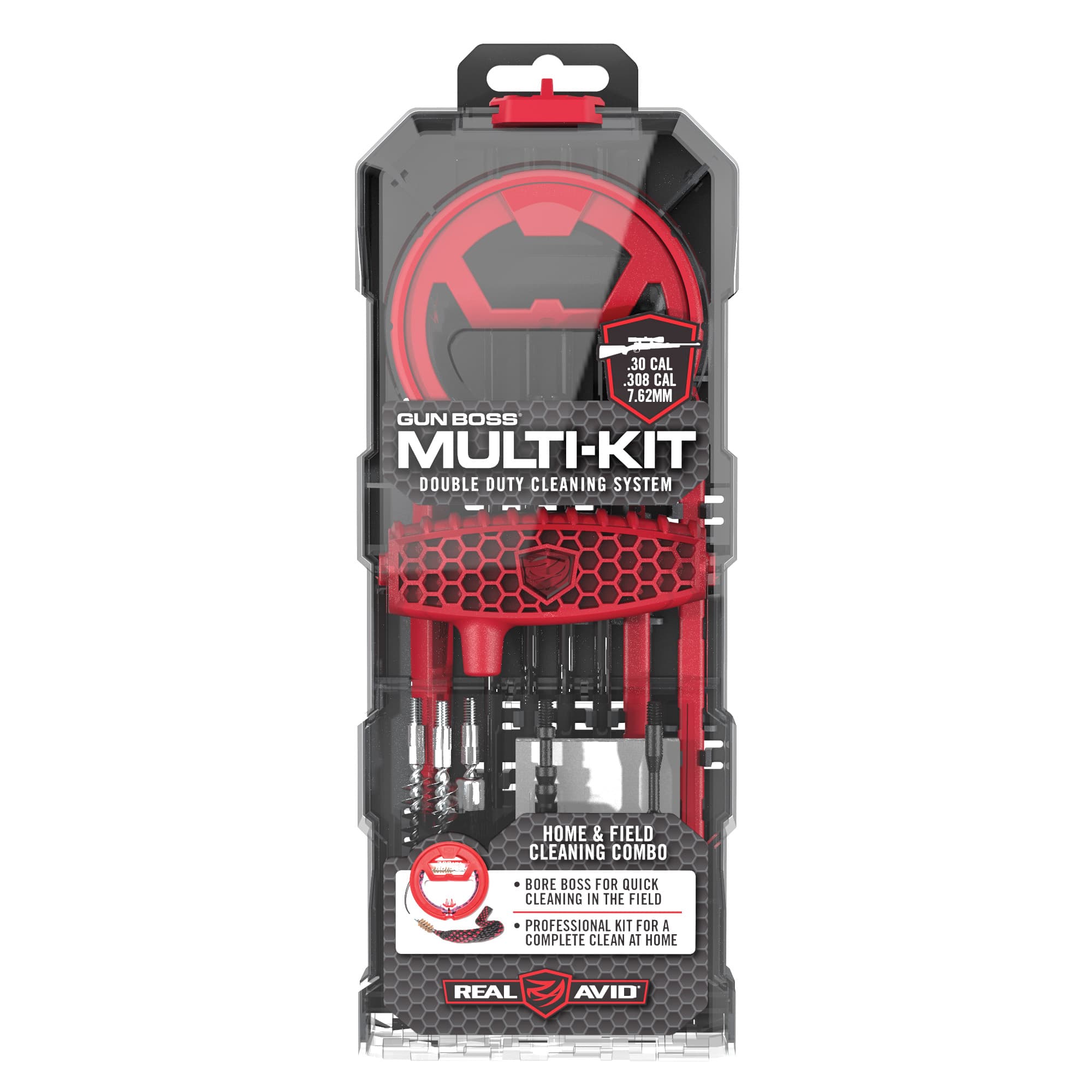 Real Avid Gun Boss Multi-Kit AVGBMK308 .308/7.62mm Rifle Cleaning Kit