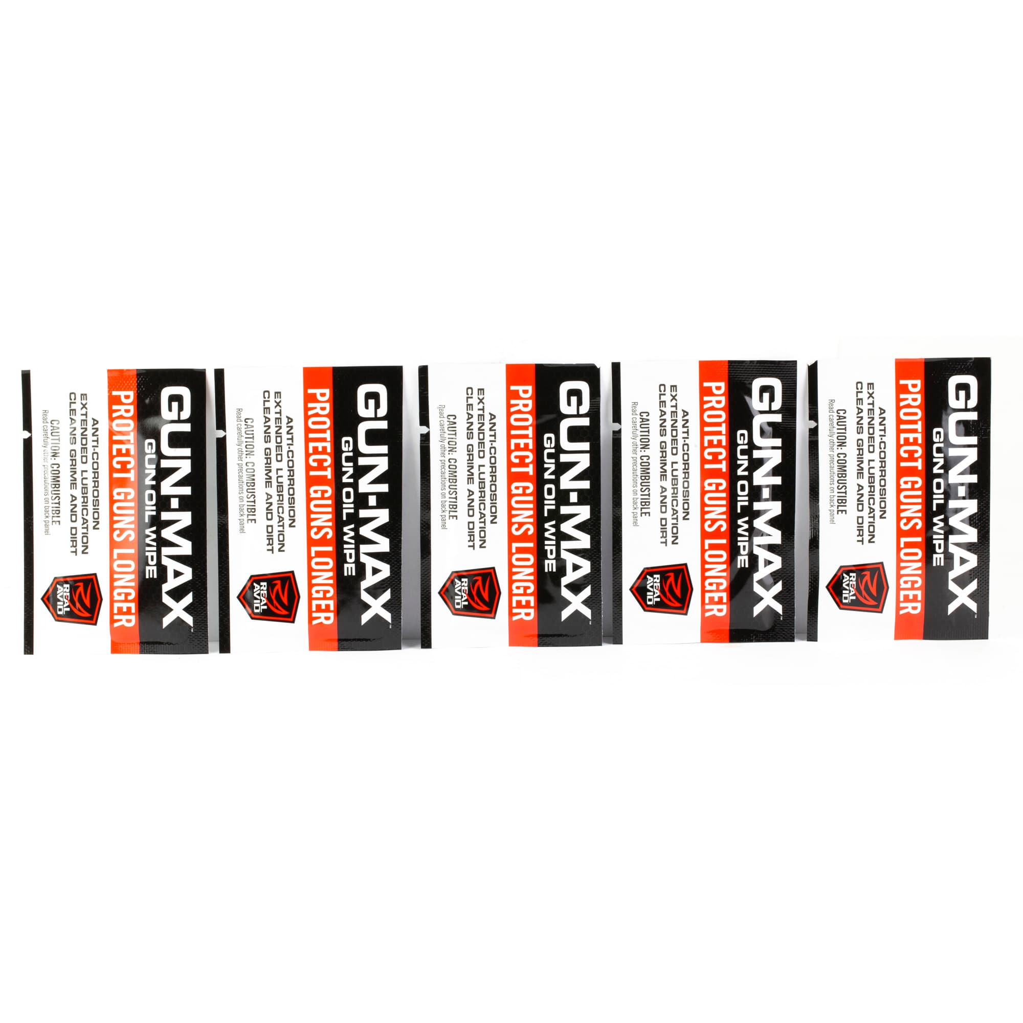 Real Avid Gun-Max Gun Oil Wipes AVGMW25 25 Pack