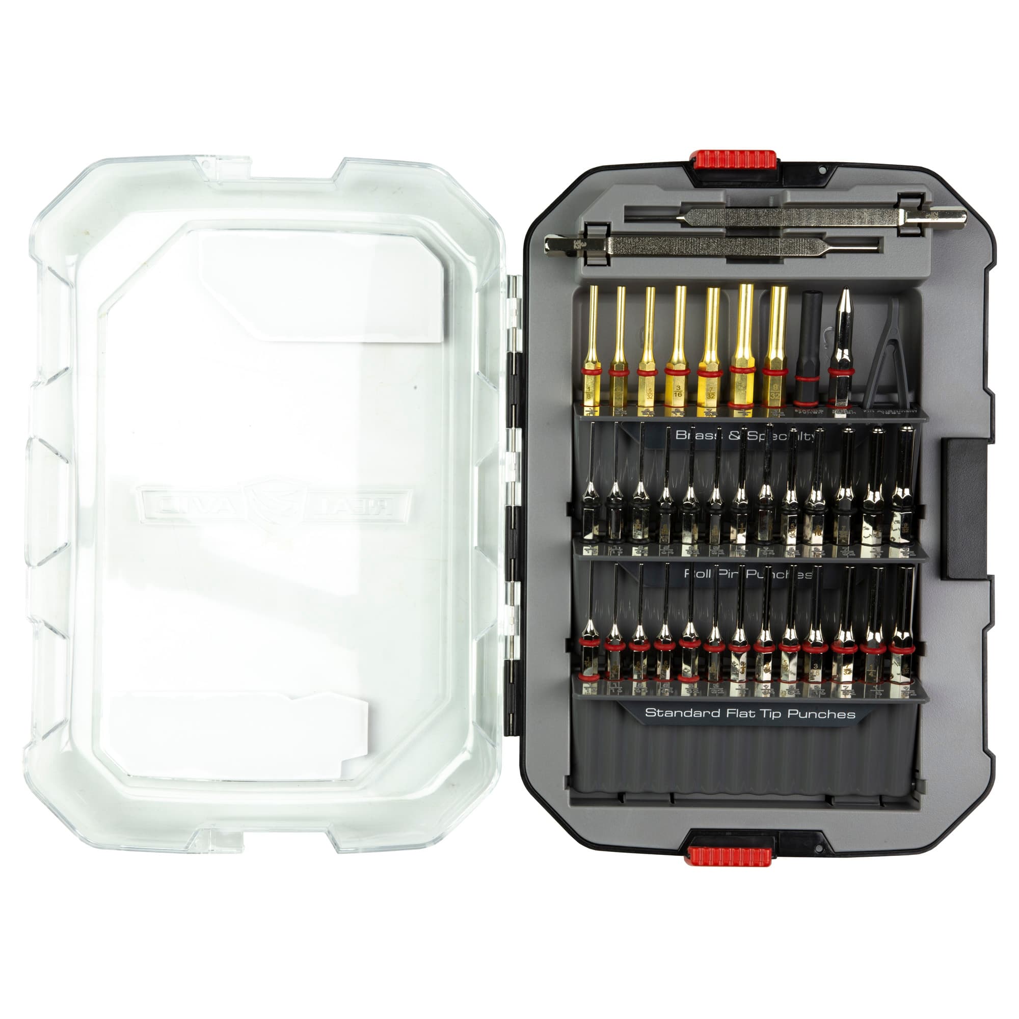 Real Avid Accu-Punch Master Set AVMAPS 37-Piece Gunsmithing Punch Kit Black