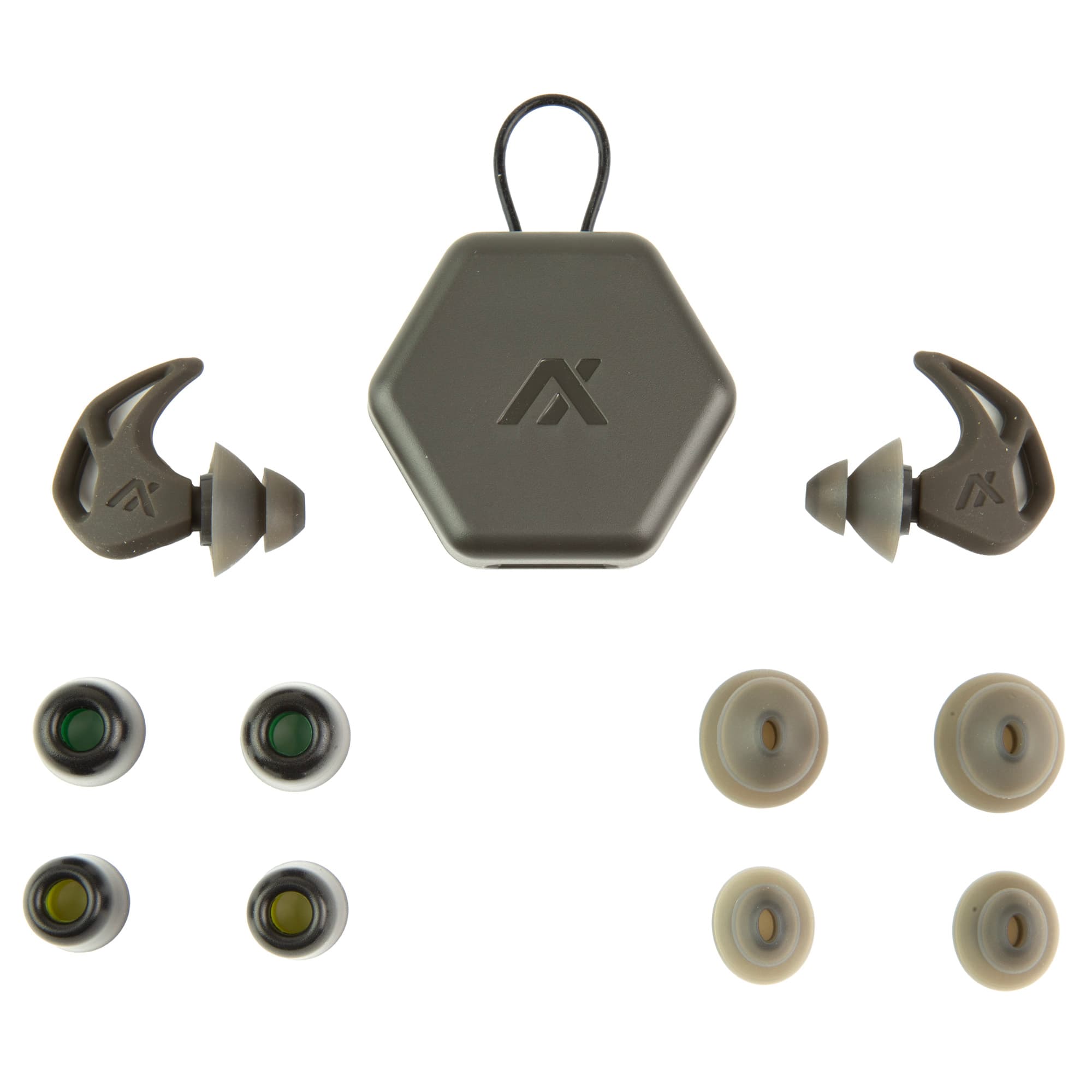 AXIL X20 Earplugs X20-Black Charcoal 19 dB NRR Foam & Silicone Tips