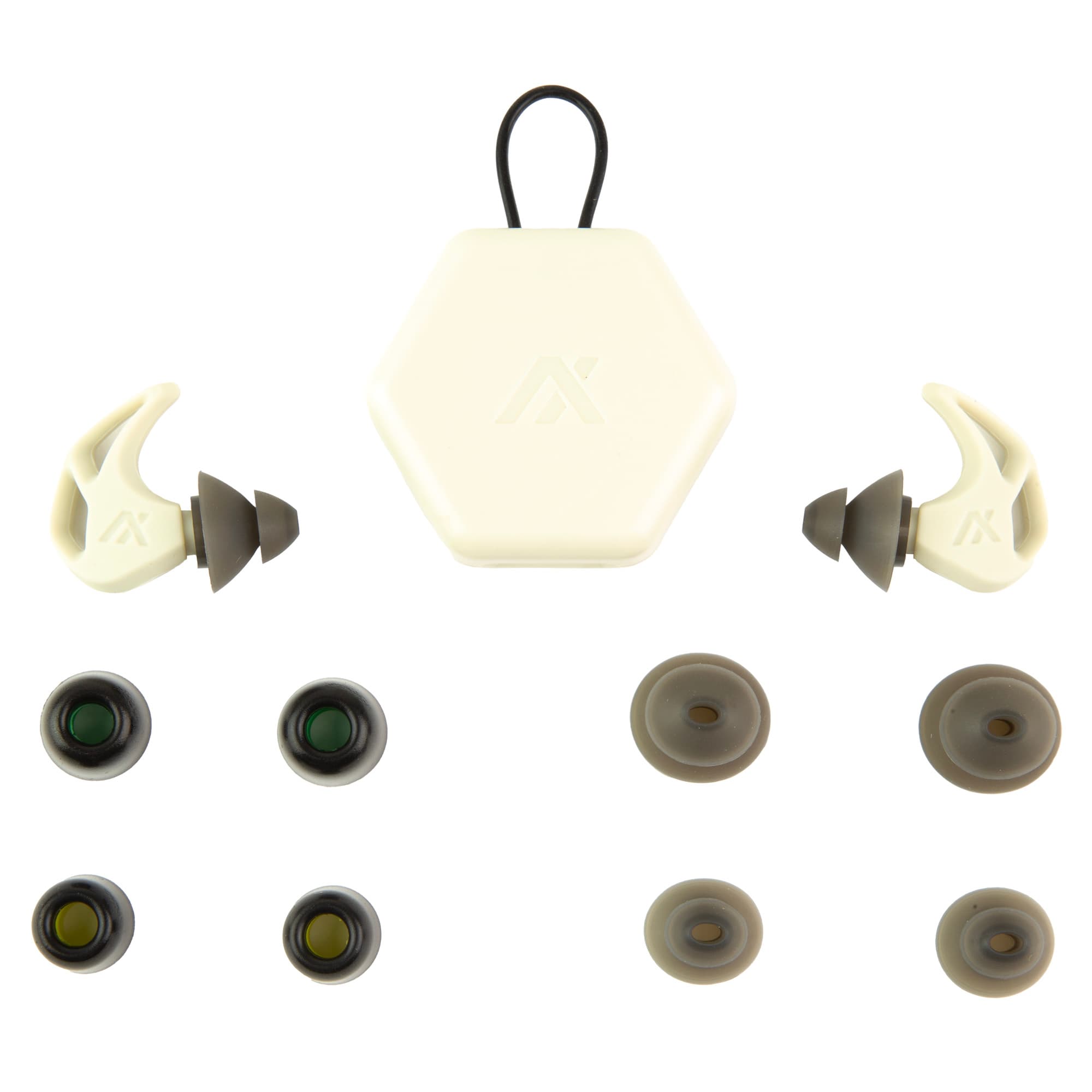 AXIL X20 Earplugs Bone White X20-BONE Passive Noise Reduction