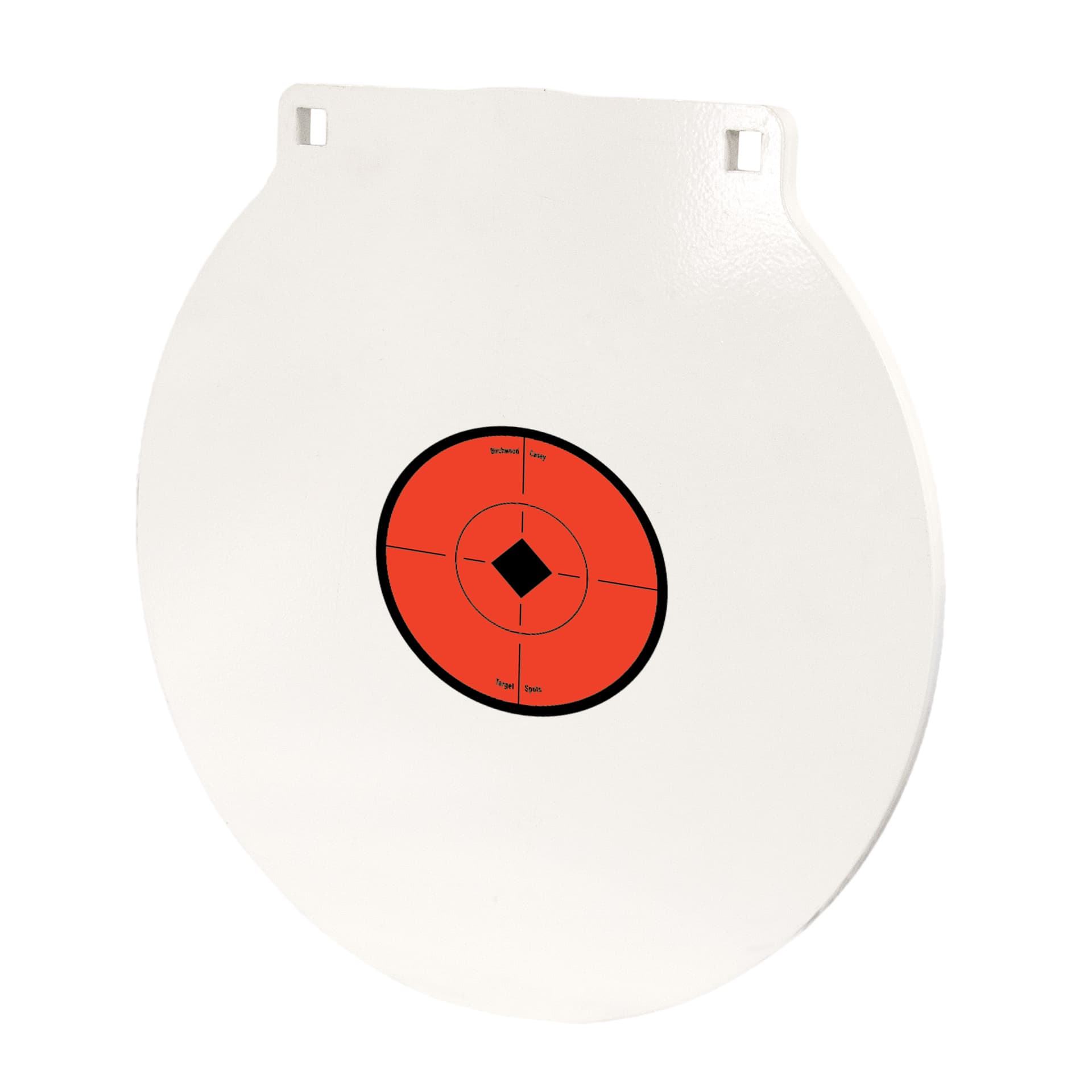 Birchwood Casey Round Target Plate BC-RND12 12 in NM500 Steel White