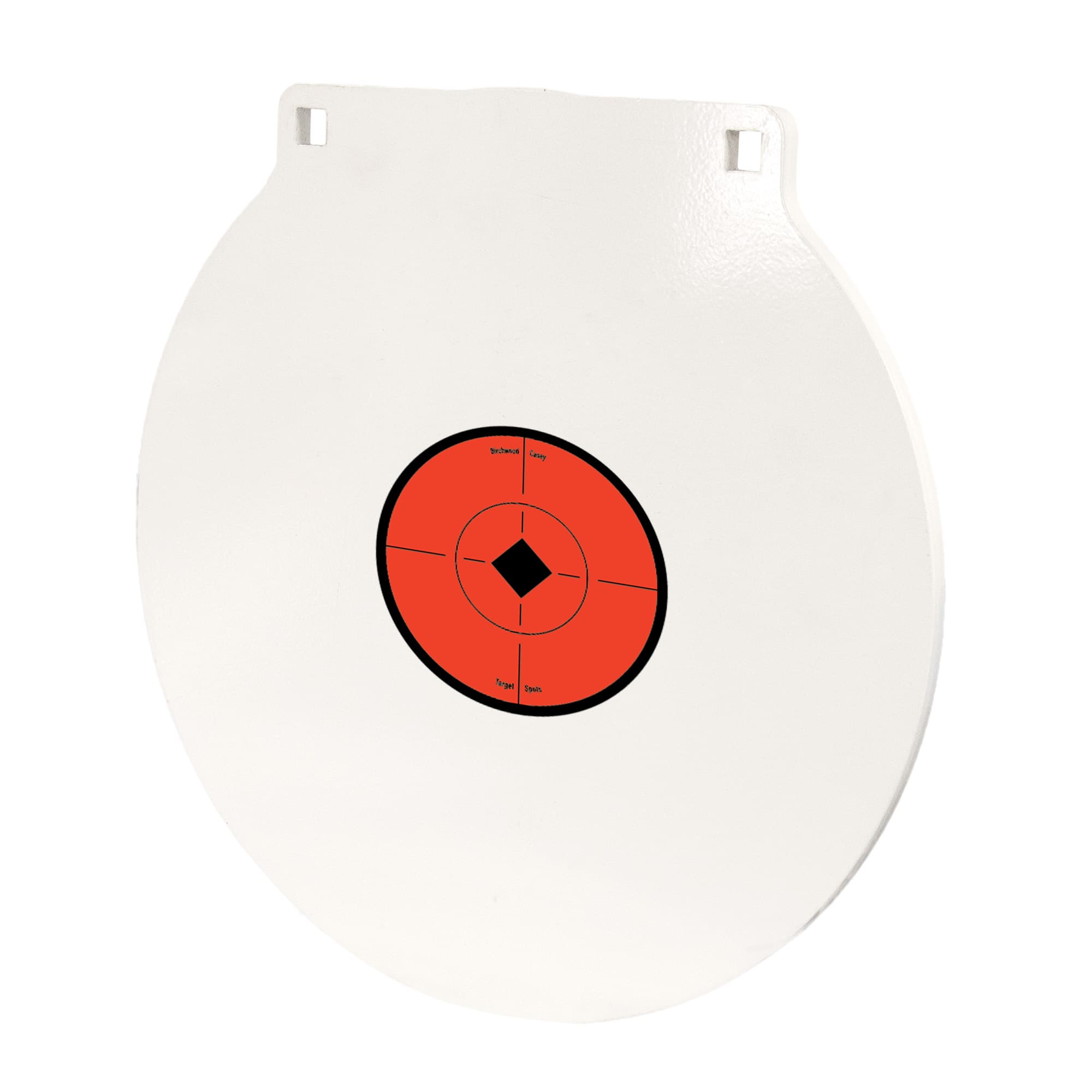 Birchwood Casey Round Target Plate BC-RND12 12 in NM500 Steel White