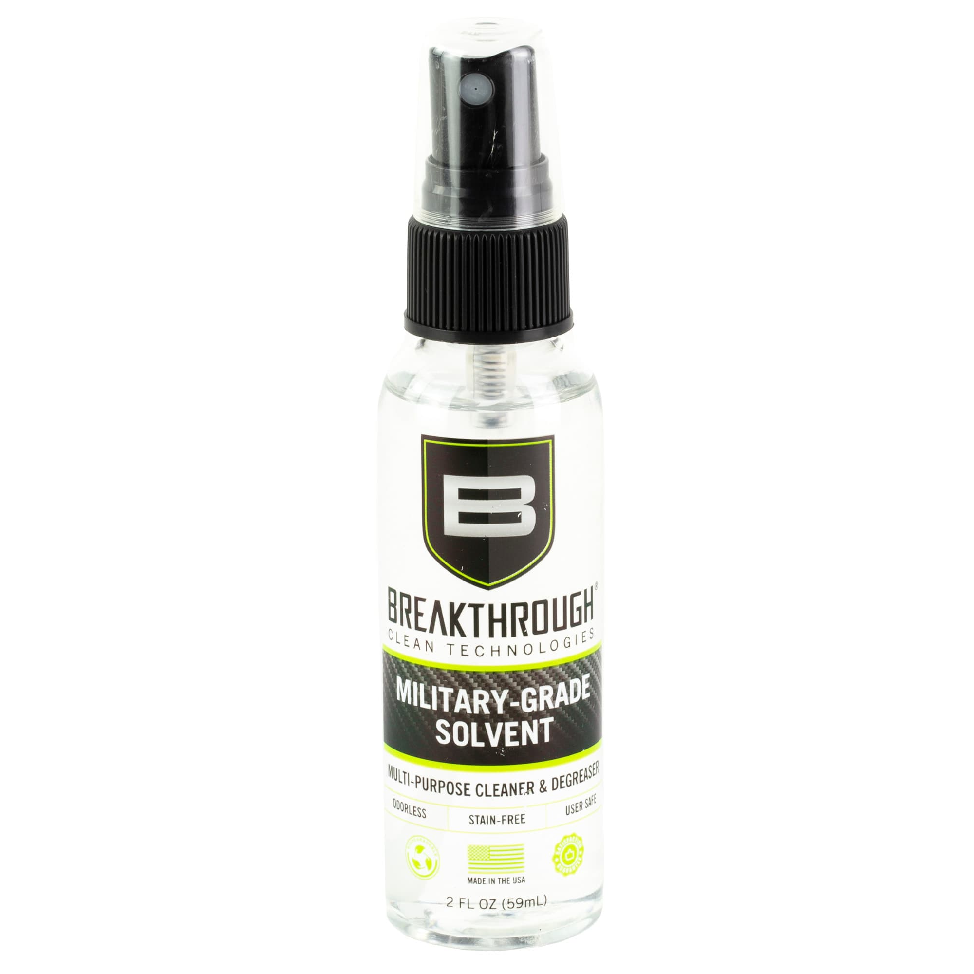 Breakthrough Clean Technologies Military-Grade Solvent BTS-2OZ 2oz Pump Spray