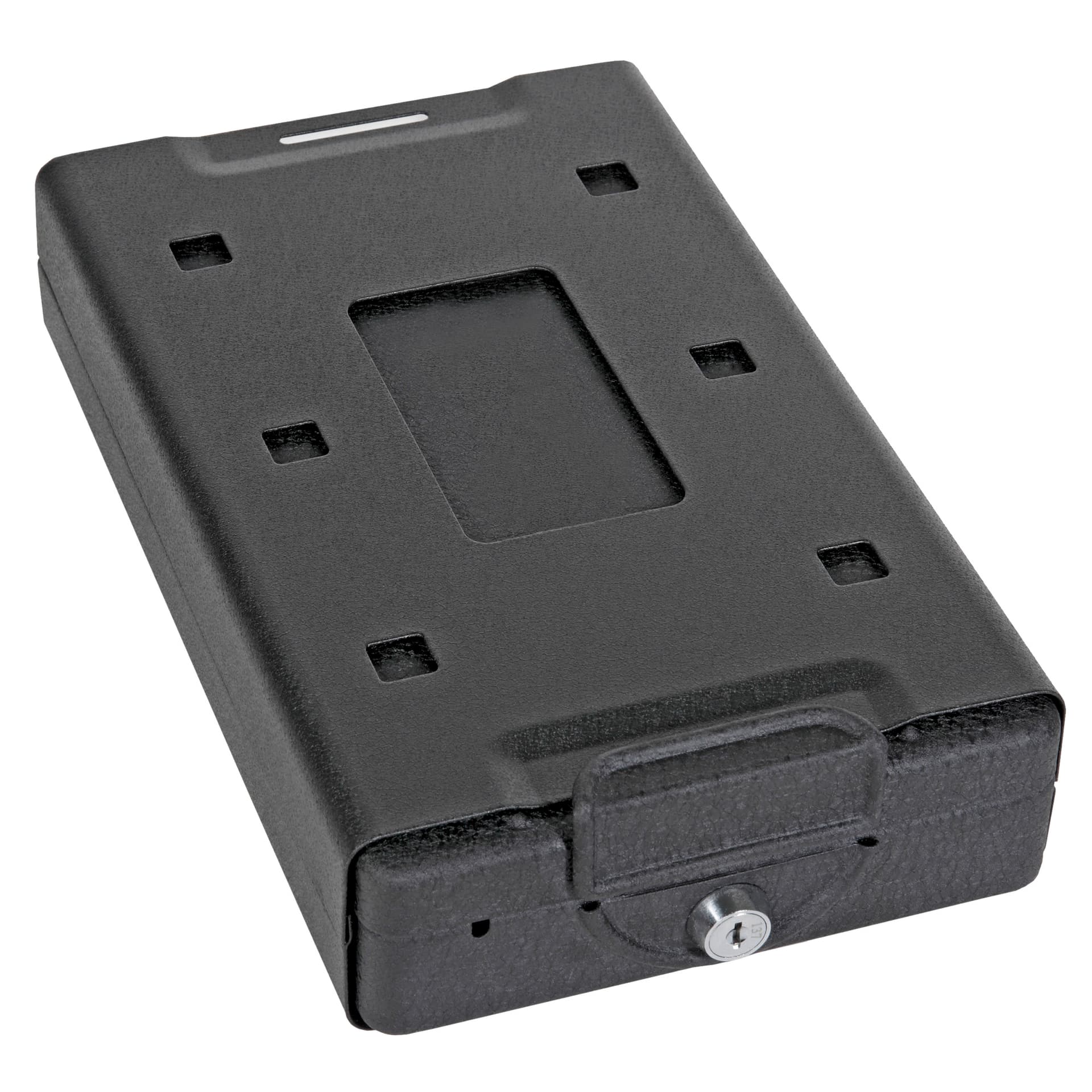Bulldog Cases Personal Car Vault BD1100 Keyed Steel Handgun Safe