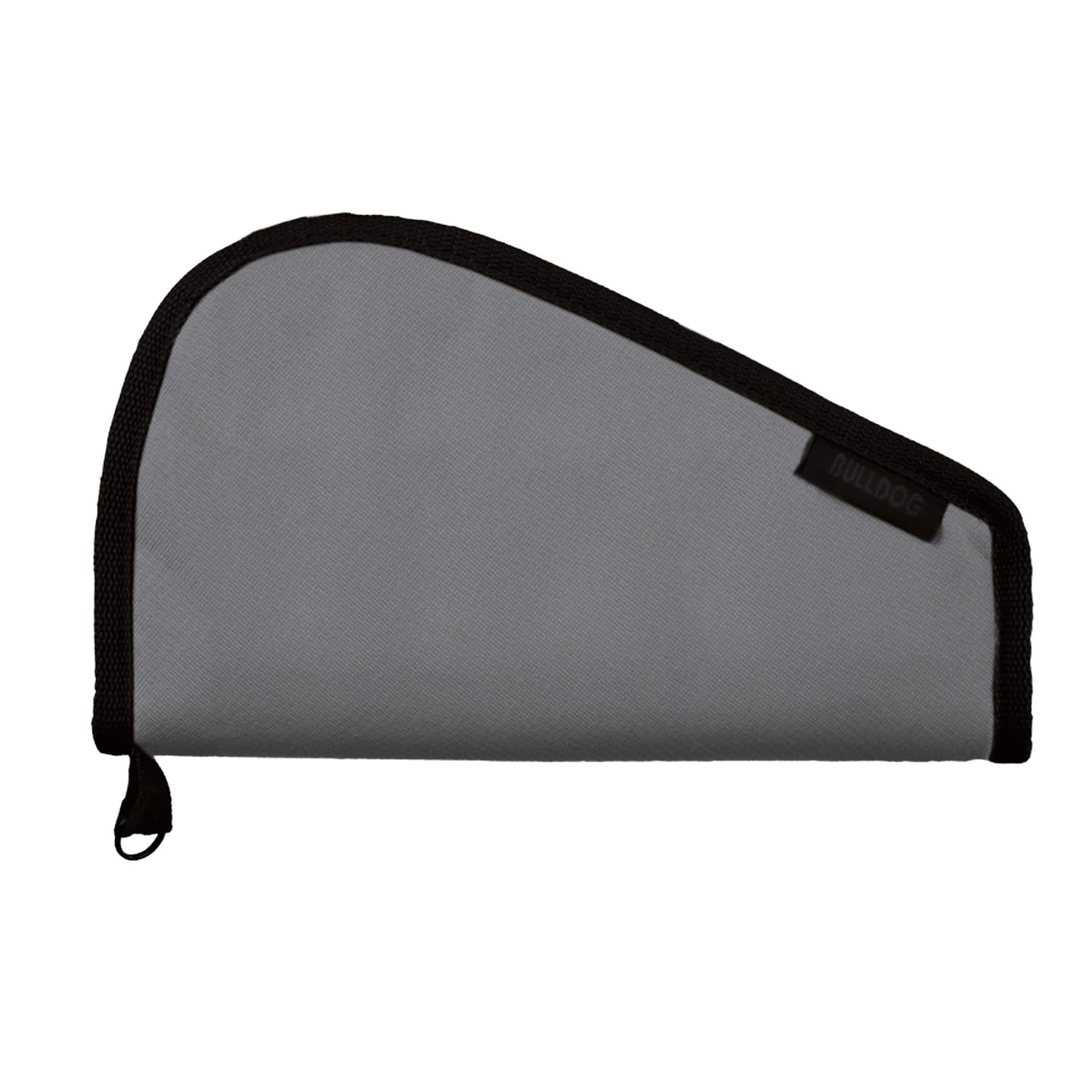Bulldog Pistol Rug BD612 Large Soft Pistol Case Gray w/ Black Trim