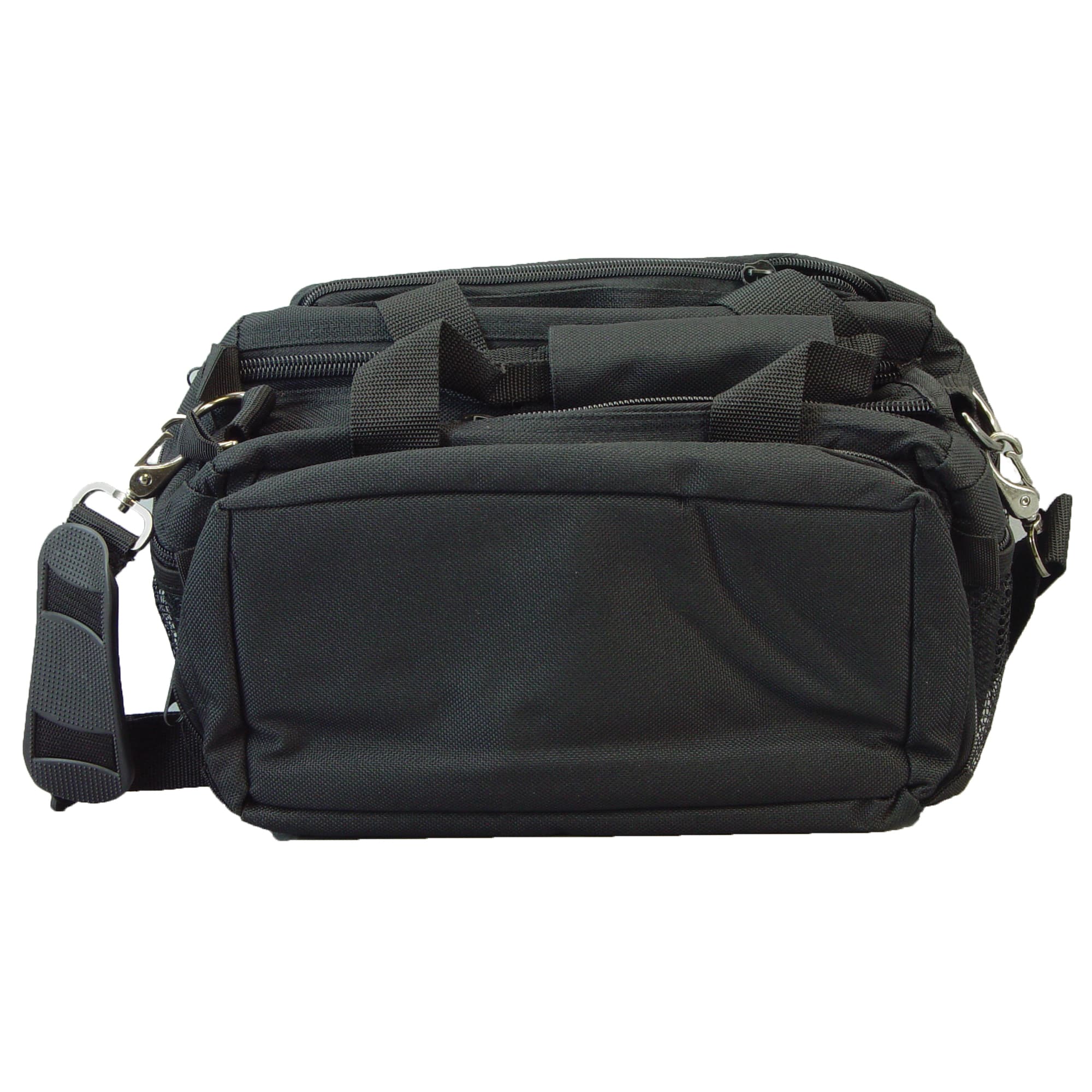 Bulldog Cases Deluxe Range Bag with Strap BD910 Black 13x7x7 Nylon