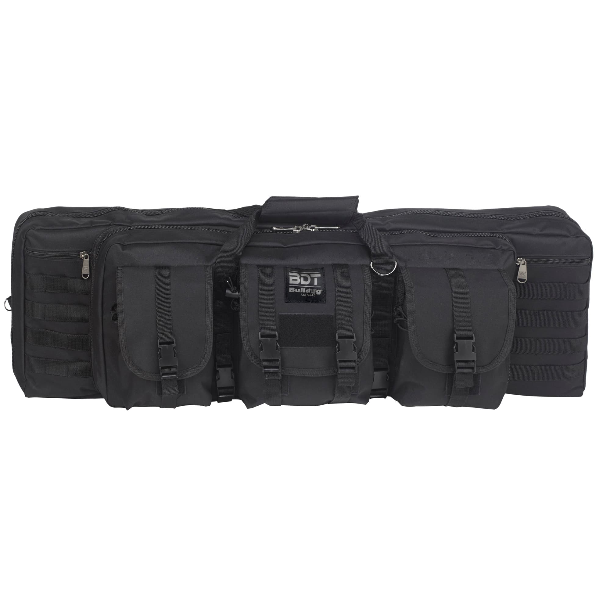 Bulldog Cases Deluxe Double Tactical Rifle Case BDT37-36B 36 in Black
