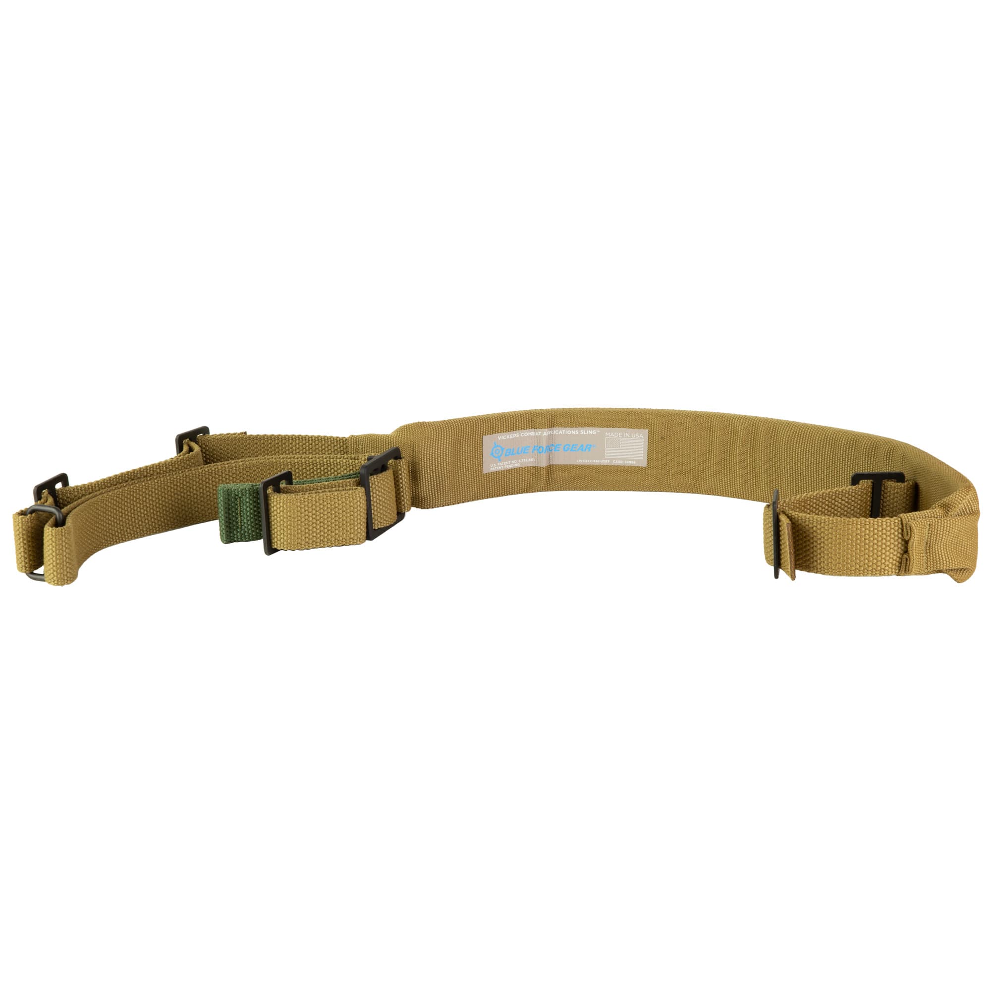 Blue Force Gear Padded Vickers Sling VCAS-200-OM-CB Coyote Brown Metal
