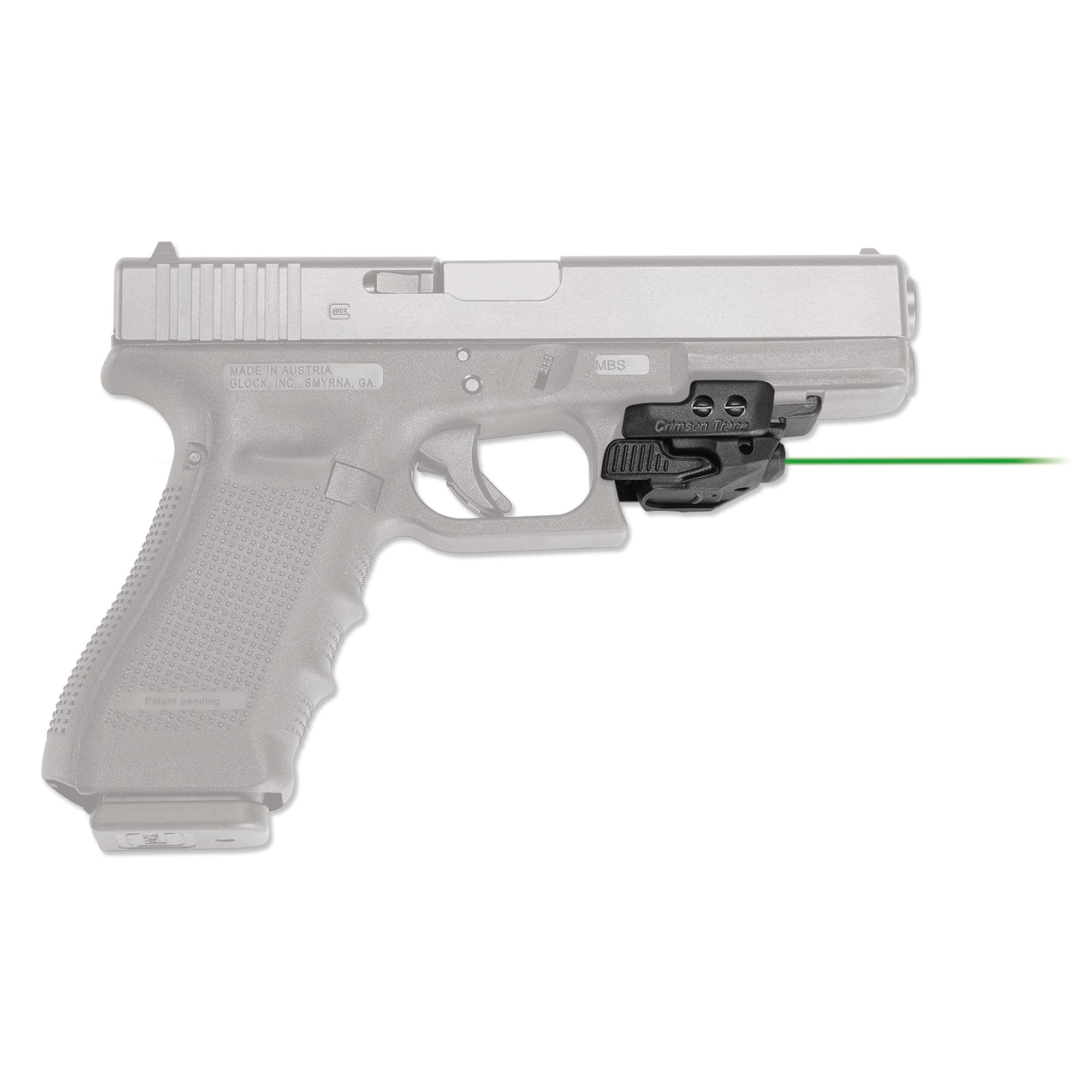 Crimson Trace Rail Master CMR-206 01-3000227 Universal Green Laser Sight