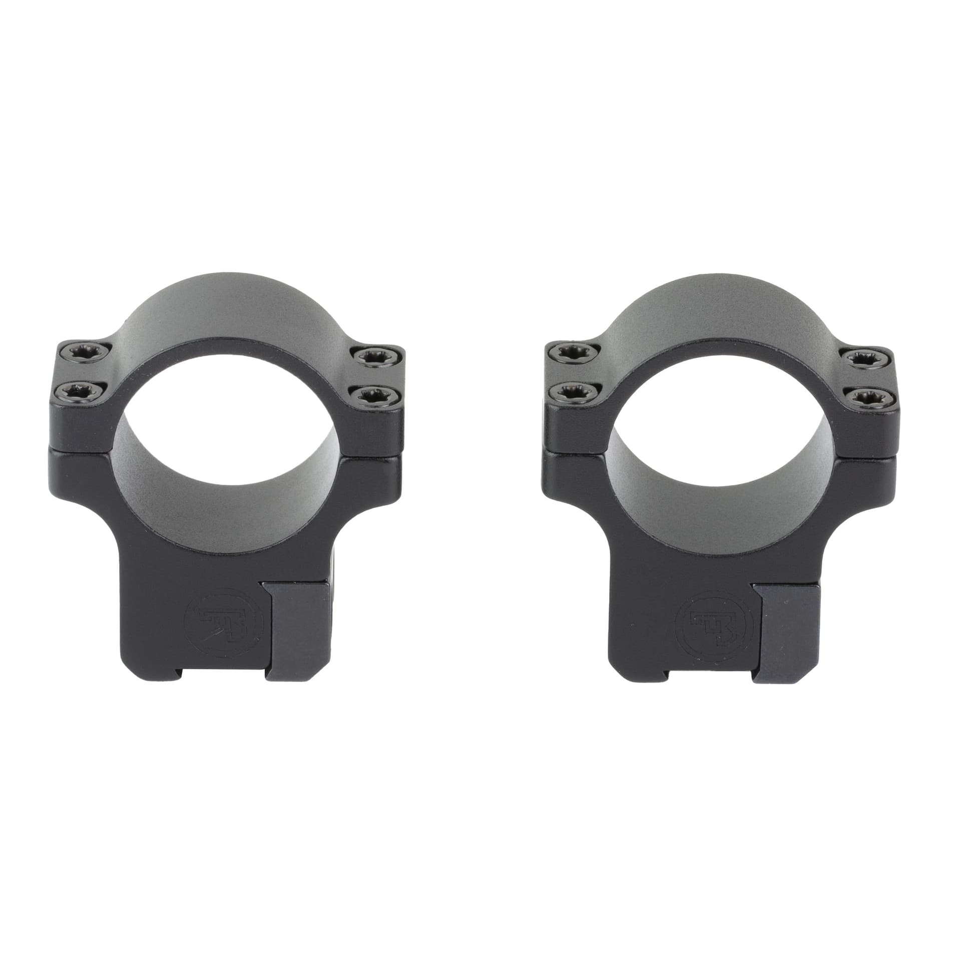 CZ 457/455 11mm Dovetail Aluminum Scope Rings 40086 Medium 1 in Black