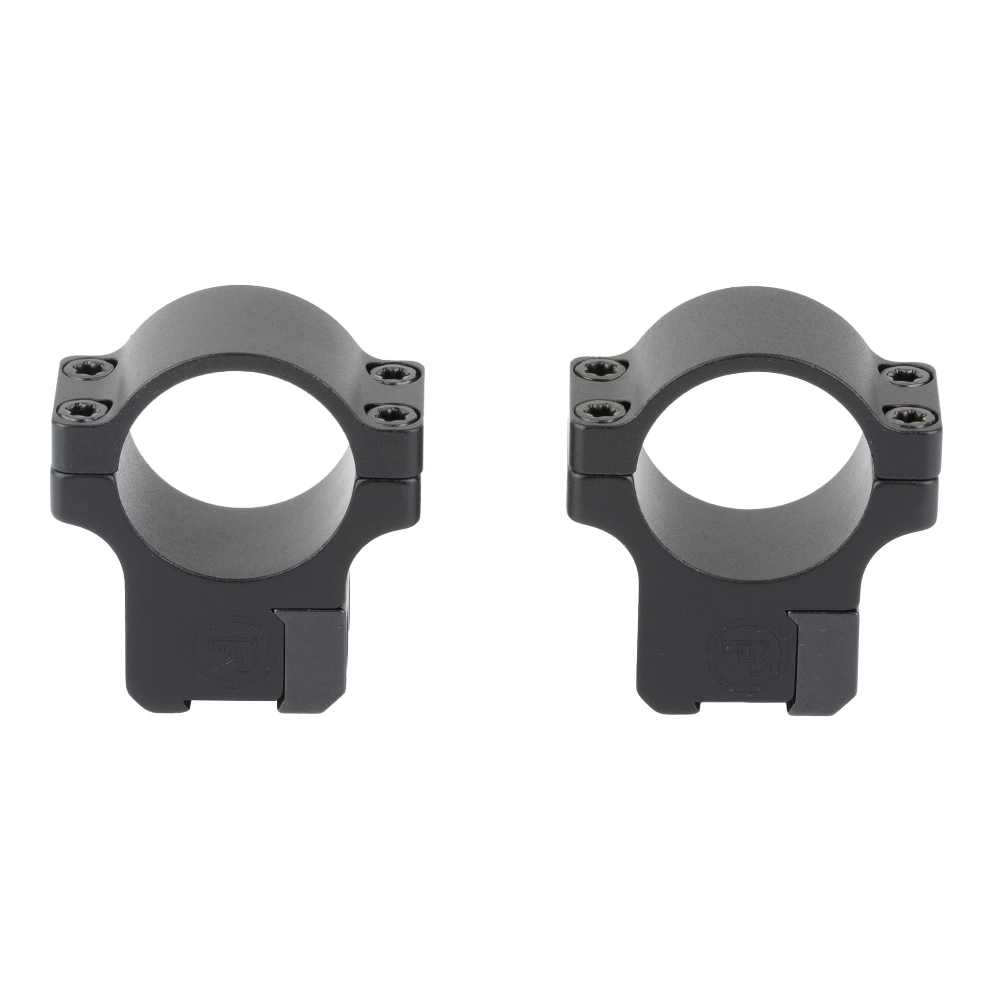 CZ 457/455 11mm Dovetail Aluminum Scope Rings 40086 Medium 1 in Black