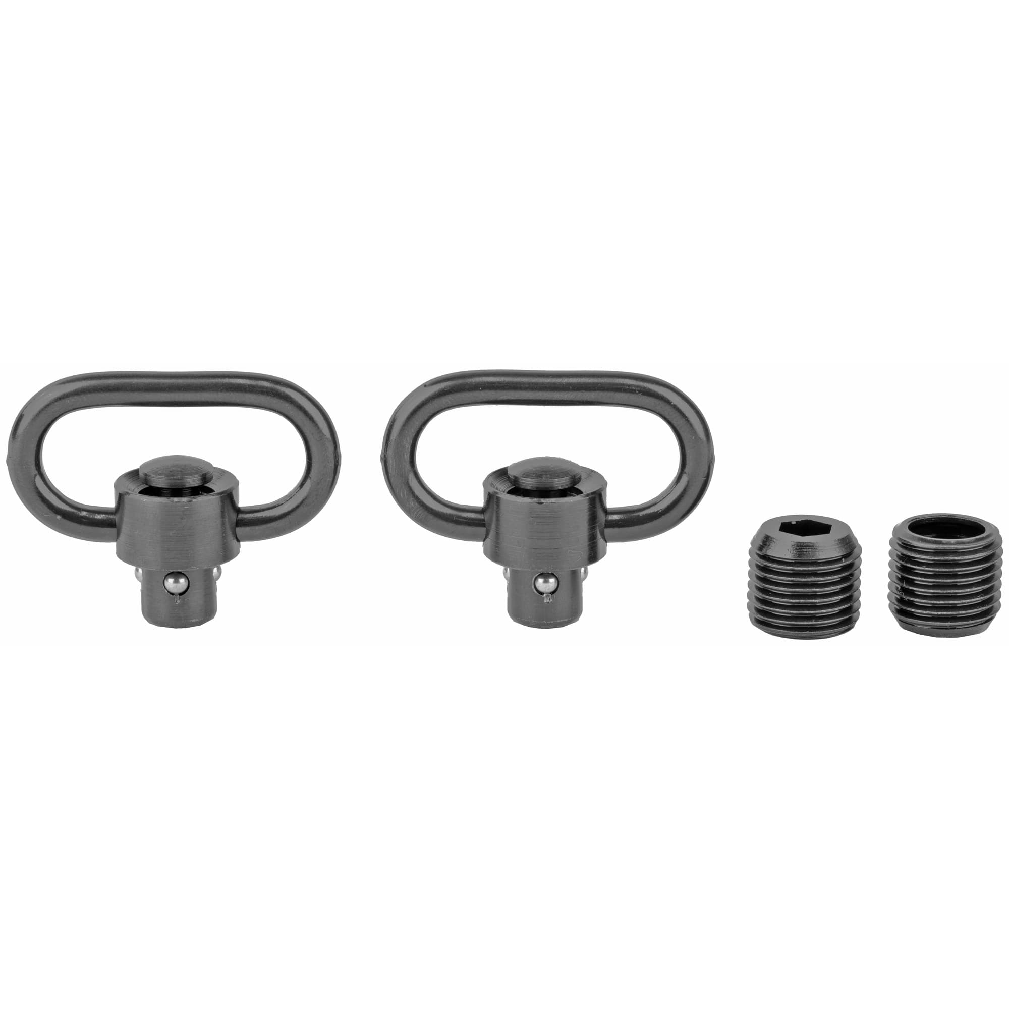 GrovTec Heavy Duty Push Button Swivel Set GTSW295 1.25 in Stainless Base