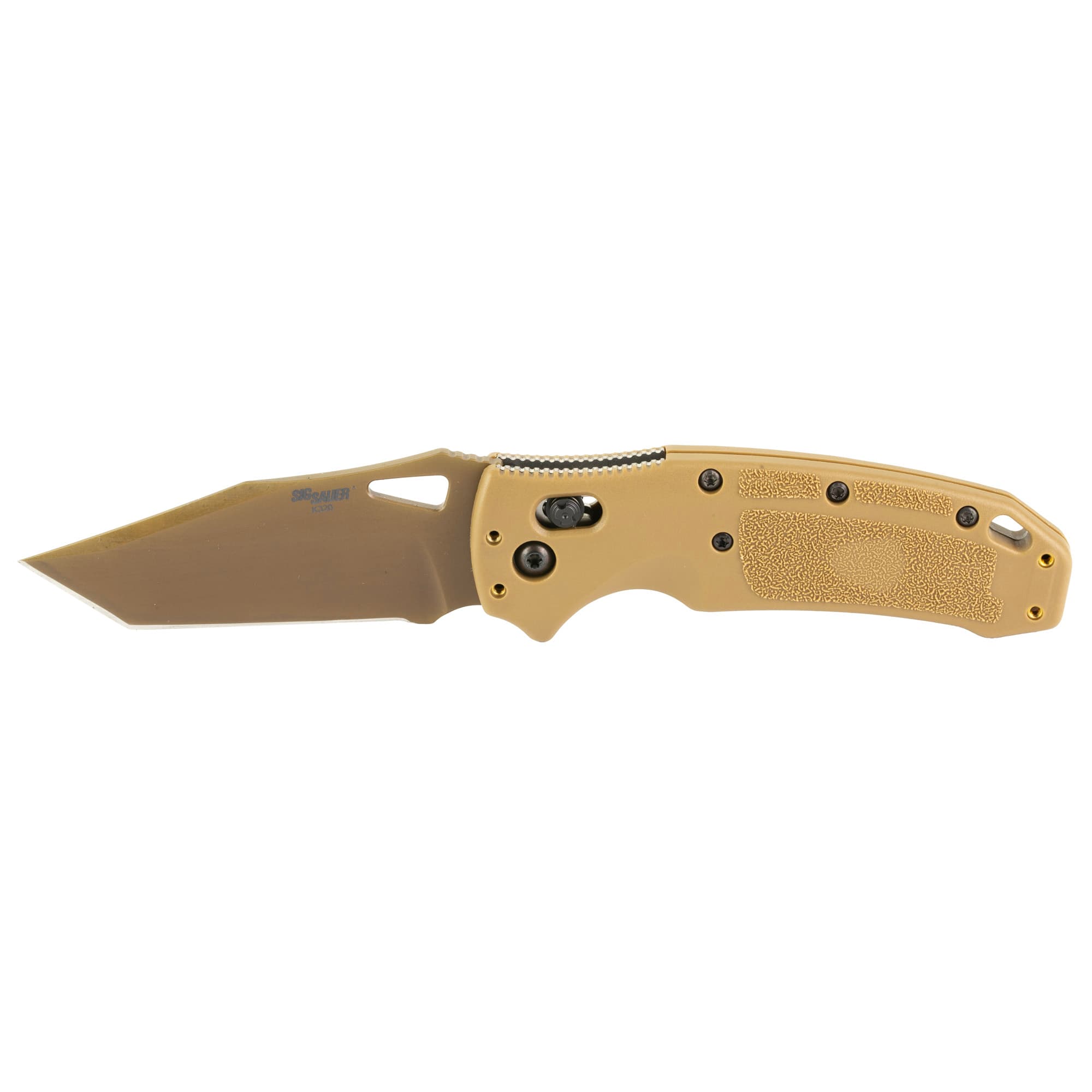 Hogue Sig K320 M17/M18 Tanto Folding Knife 36361 CPM S30V Coyote Tan