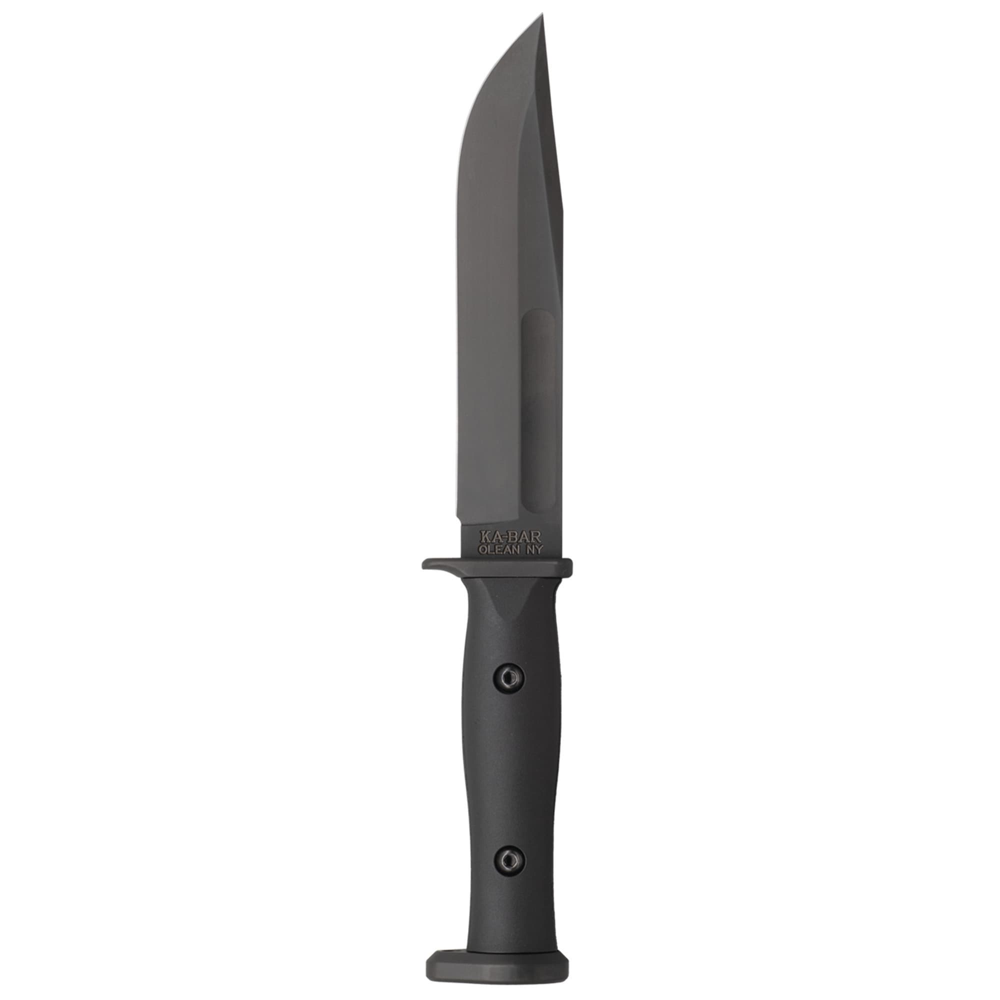 KA-BAR Slabby Fixed Blade Knife 1310 1095 Cro-Van Steel Full Tang with Sheath
