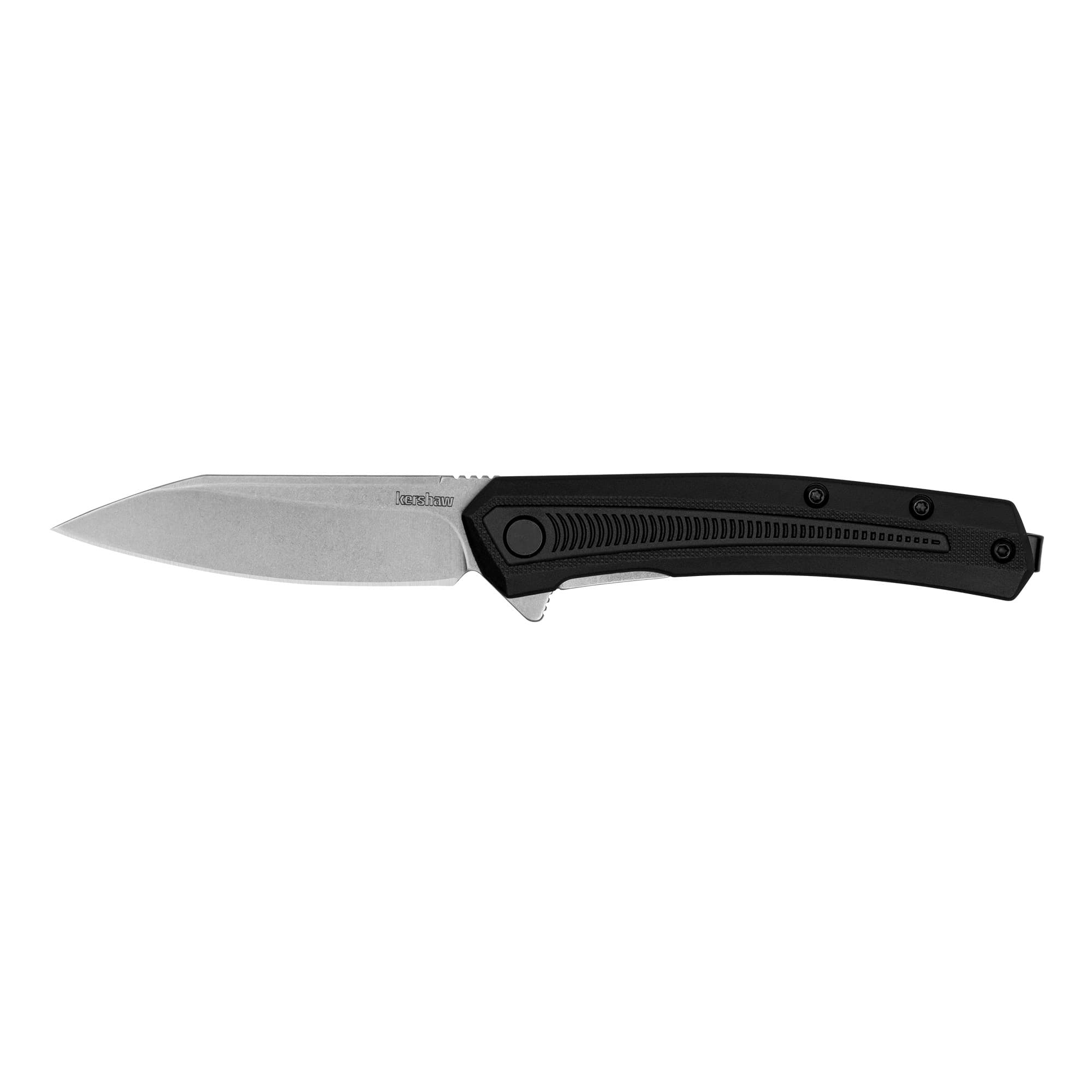 Kershaw Raygun 1427 Assisted Folding Pocket Knife 2.8in Stonewash Blade