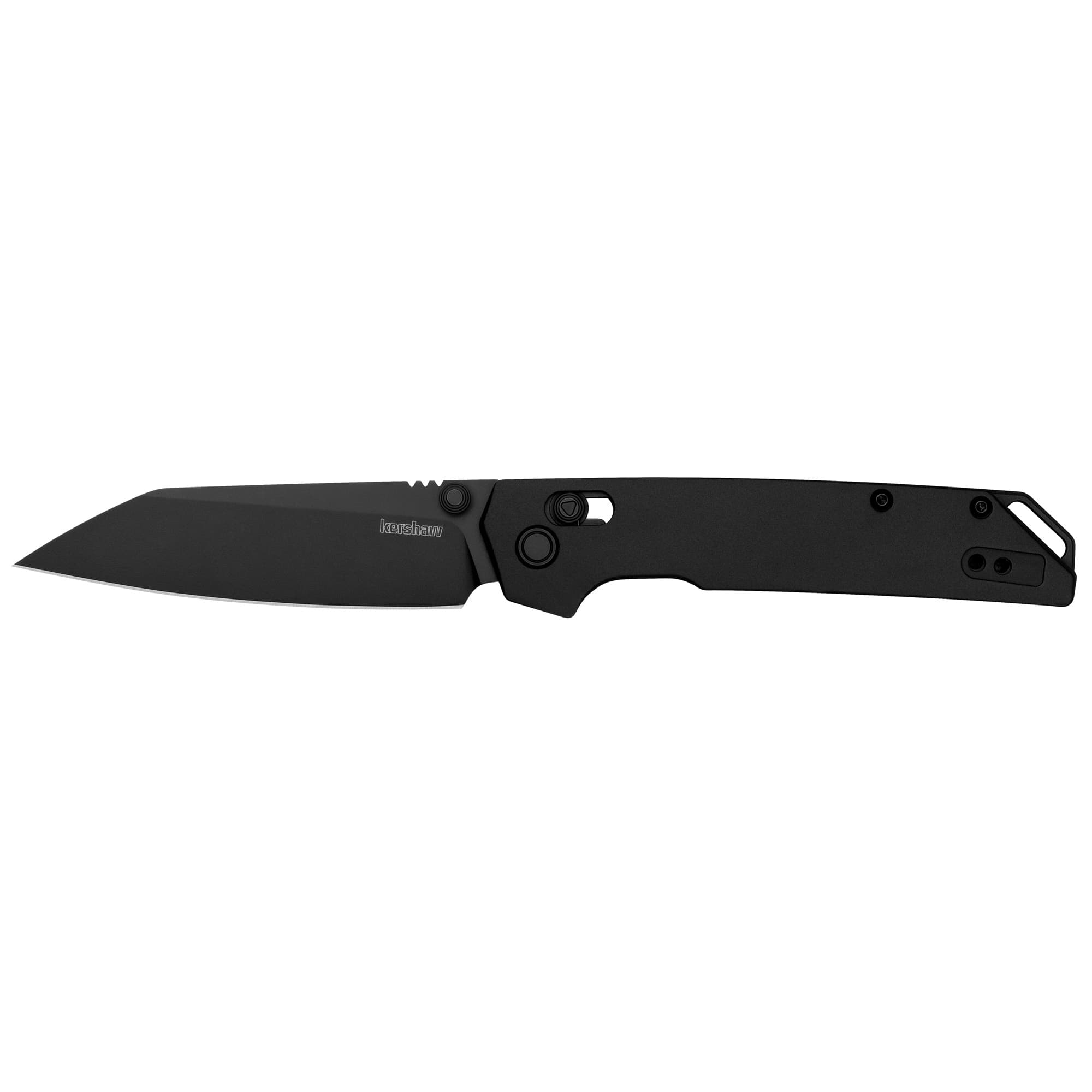 Kershaw Iridium Reverse Tanto Folding Knife 2038RBLK D2 Steel 3.45 in Blade