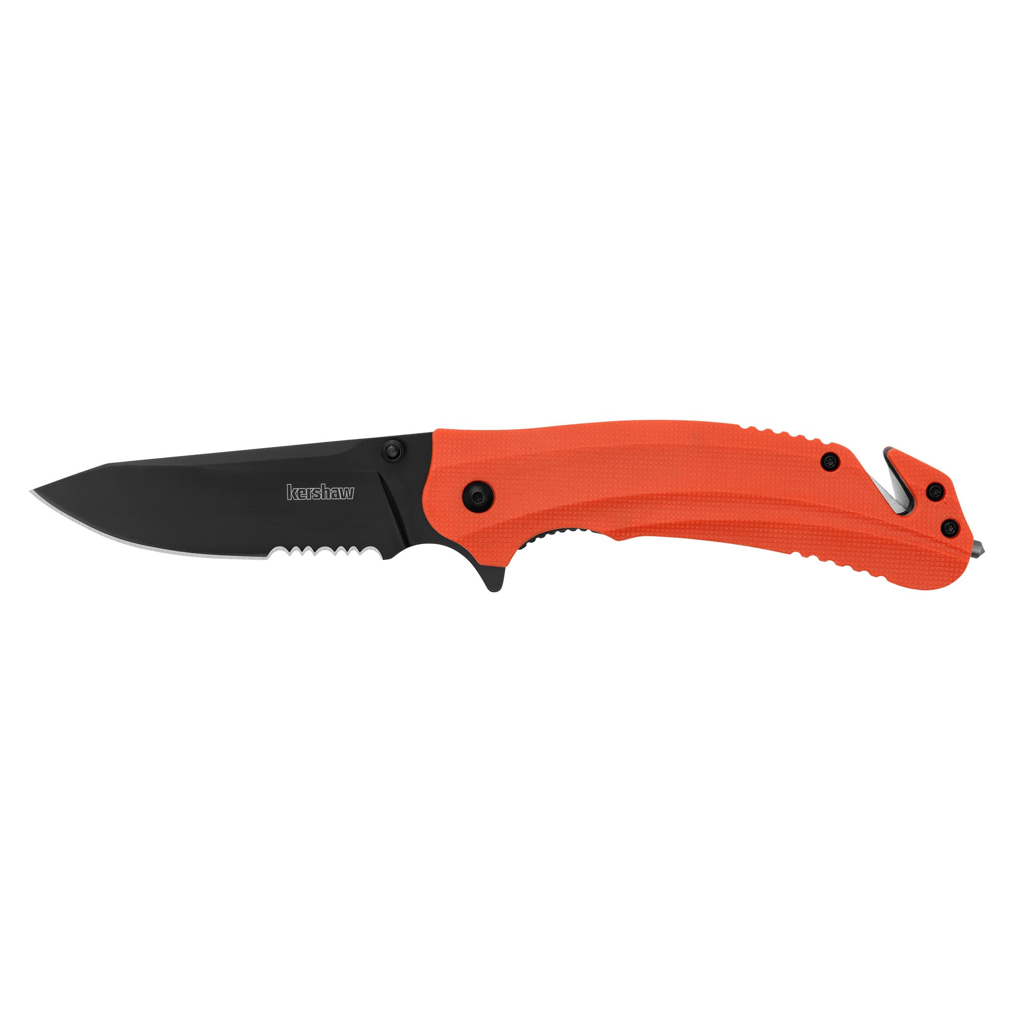 Kershaw Barricade Rescue Knife 8650ST 3.5in Partially Serrated