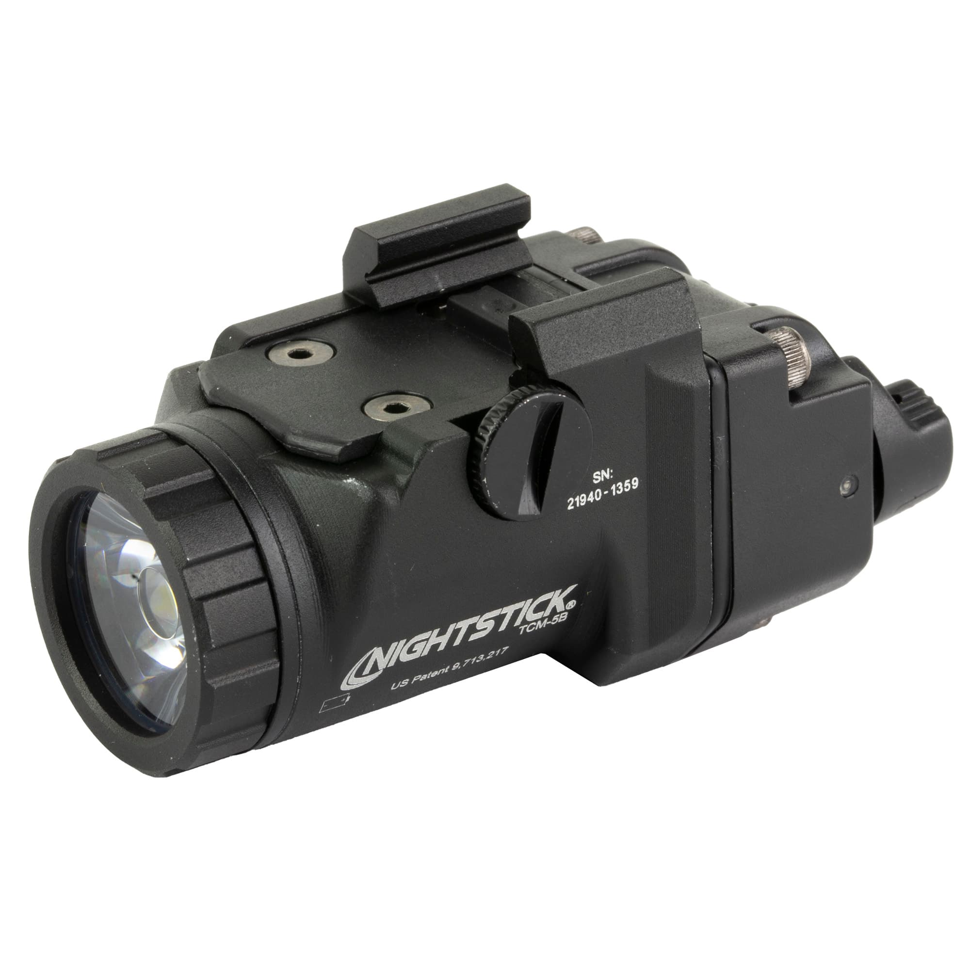 Nightstick Subcompact Weapon-Mounted Light TCM-5B 650 Lumens for Handguns