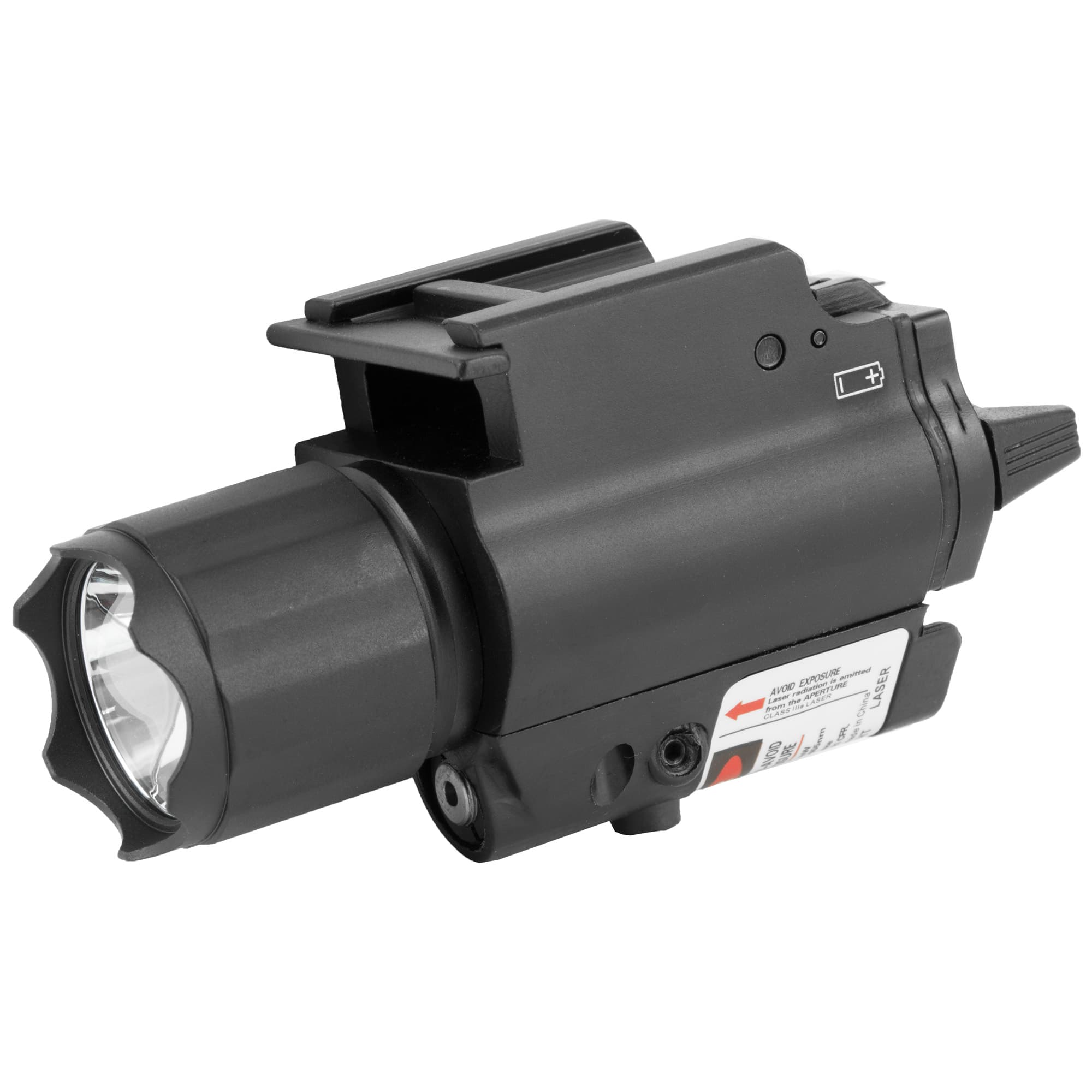 NcSTAR Flashlight & Red Laser Combo AQPFLS 200 Lumens