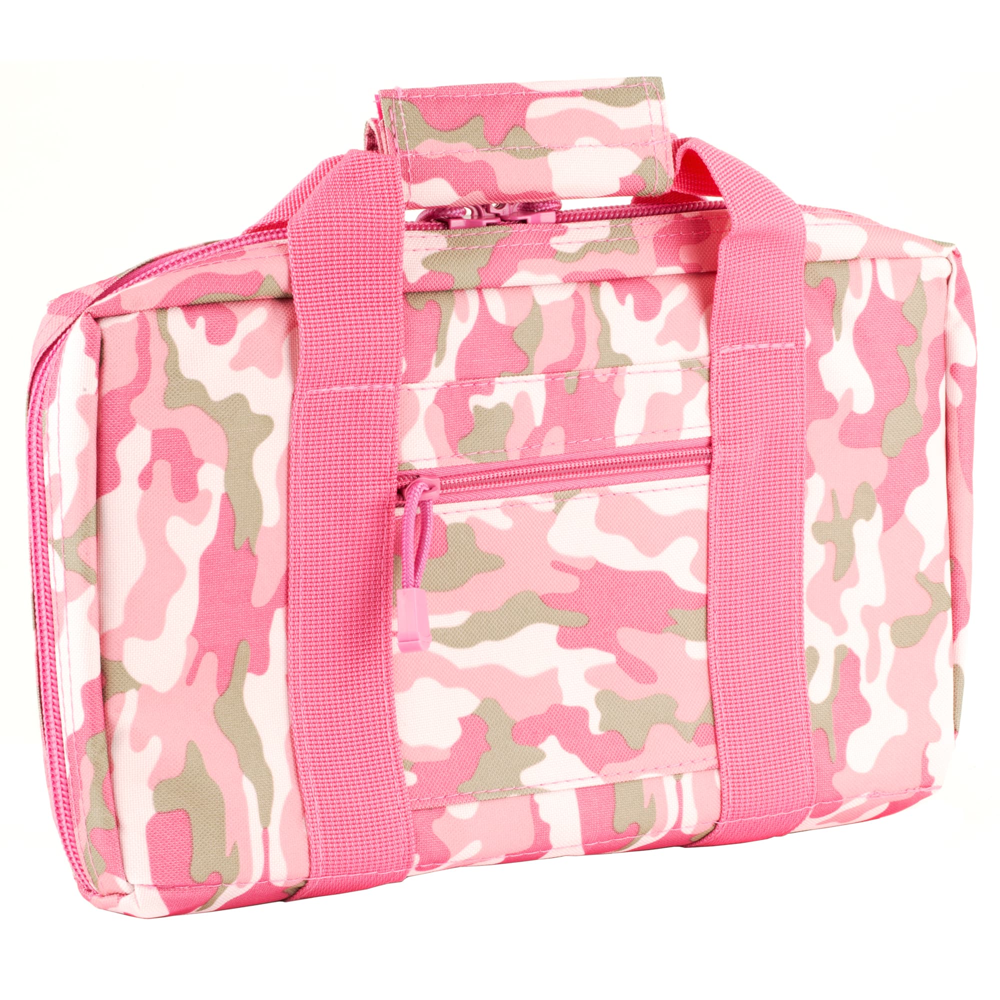 NcSTAR VISM Discreet Pistol Case CPP2903 Pink Camo Nylon 2 Compartment