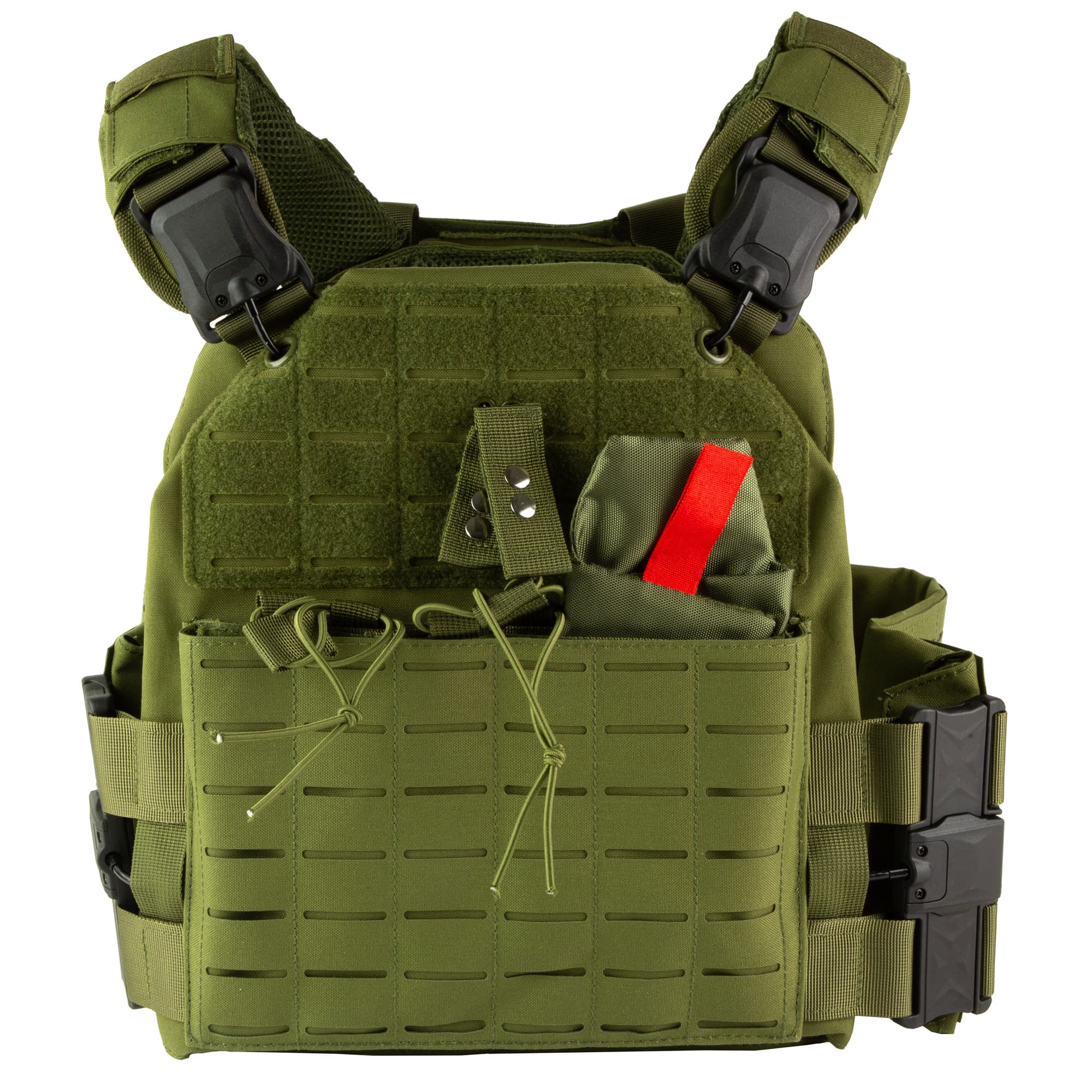 NcSTAR Quick Release Laser Cut Plate Carrier CVLCQR3054G 10x12 Green