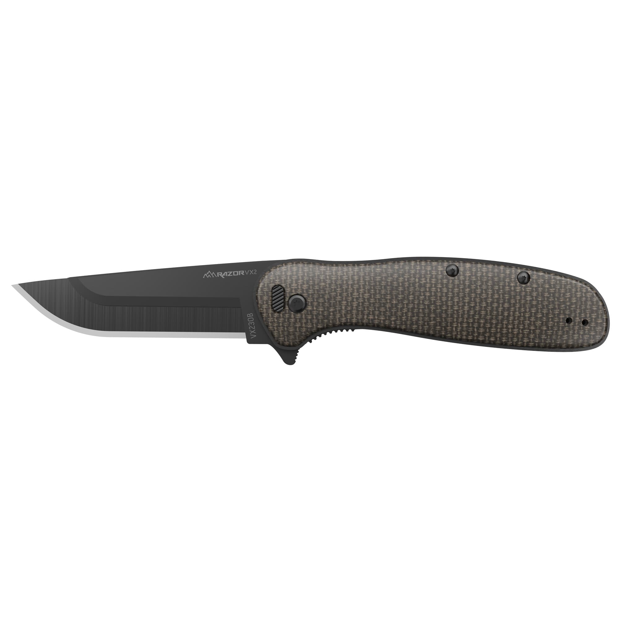 Outdoor Edge Razor VX2 VX230C-C Folding Knife Green G10 420J2 Steel