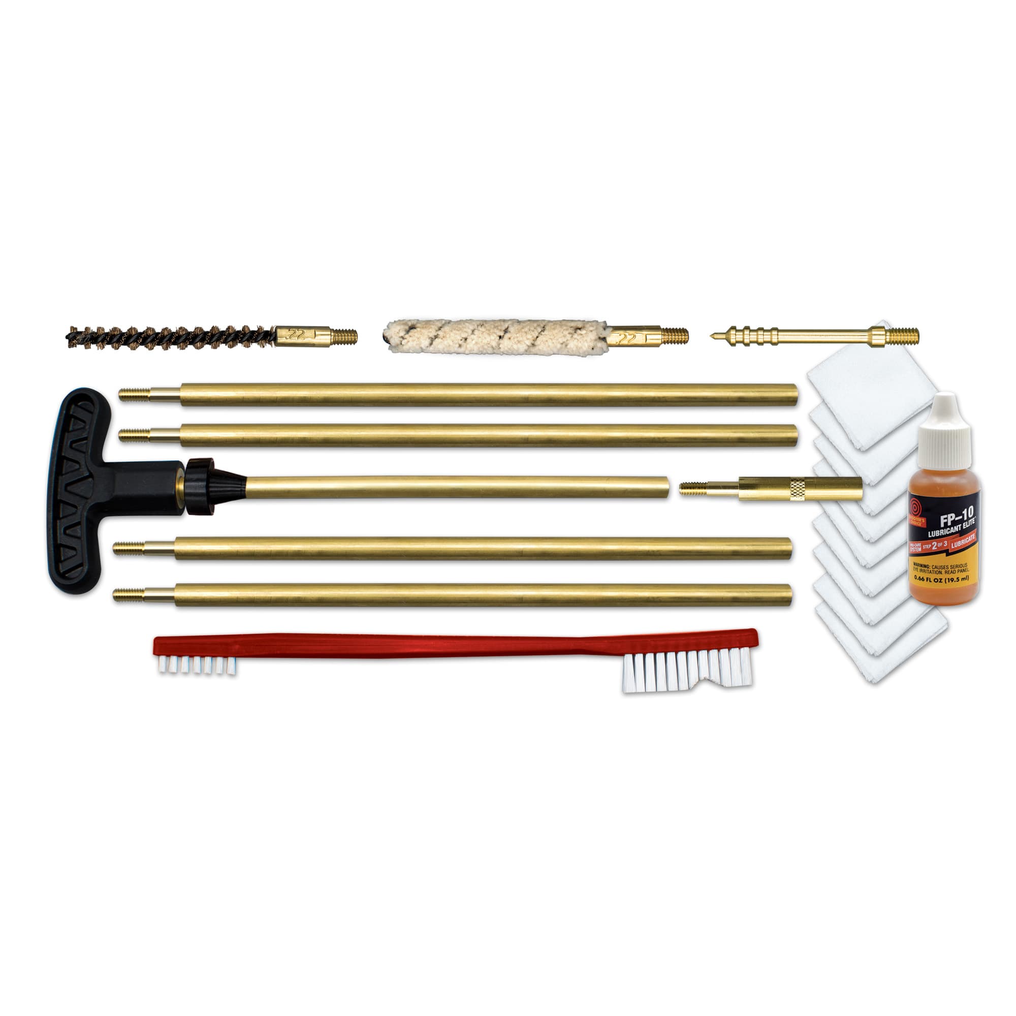 Otis Technology .22/.223 Rifle & Pistol Cleaning Kit FG-SRS-22 Brass Rods