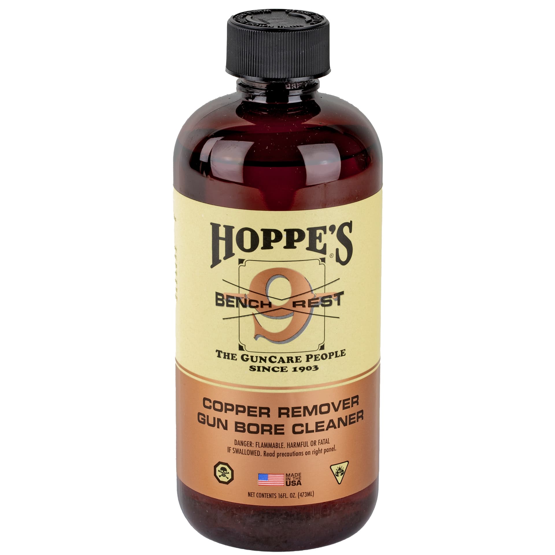 Hoppe's No. 9 Gun Bore Cleaner BR916 16 oz Pint Bottle