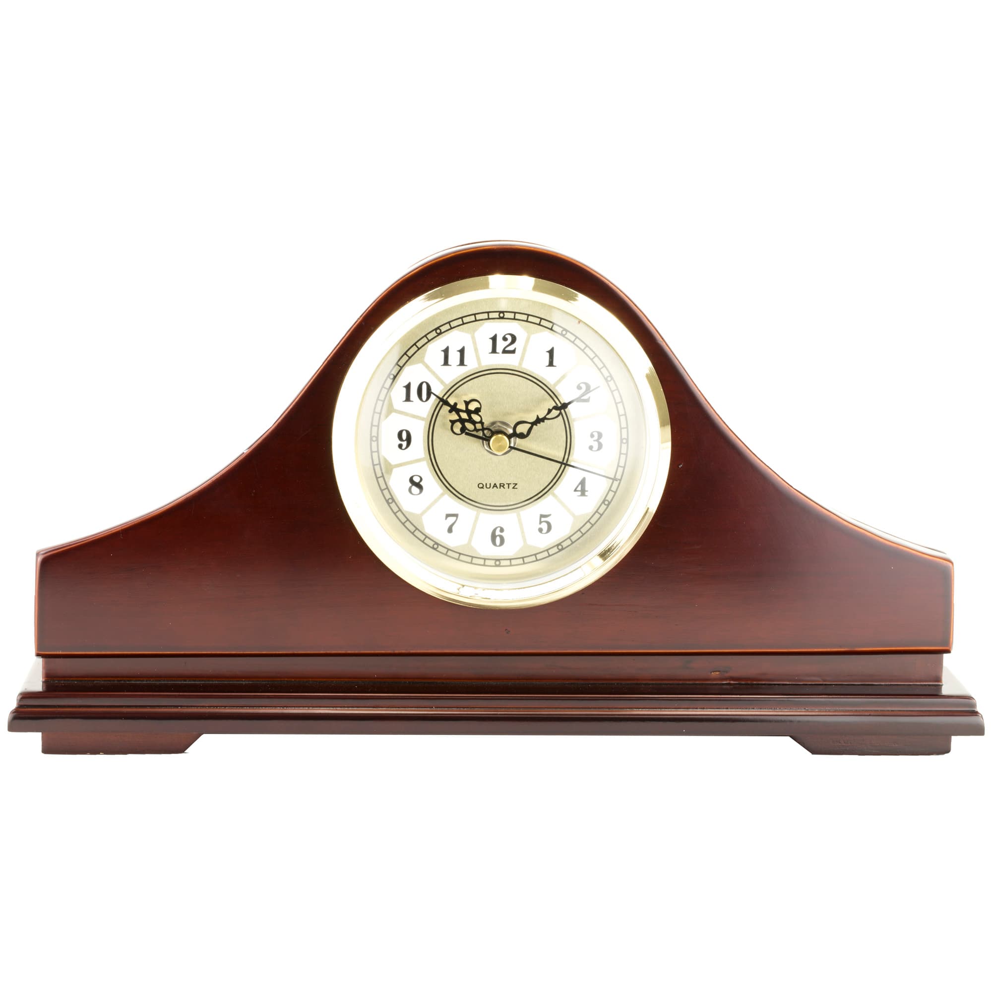 PS Products Mantle Gun Concealment Clock MGC Wood Diversion Safe Quartz