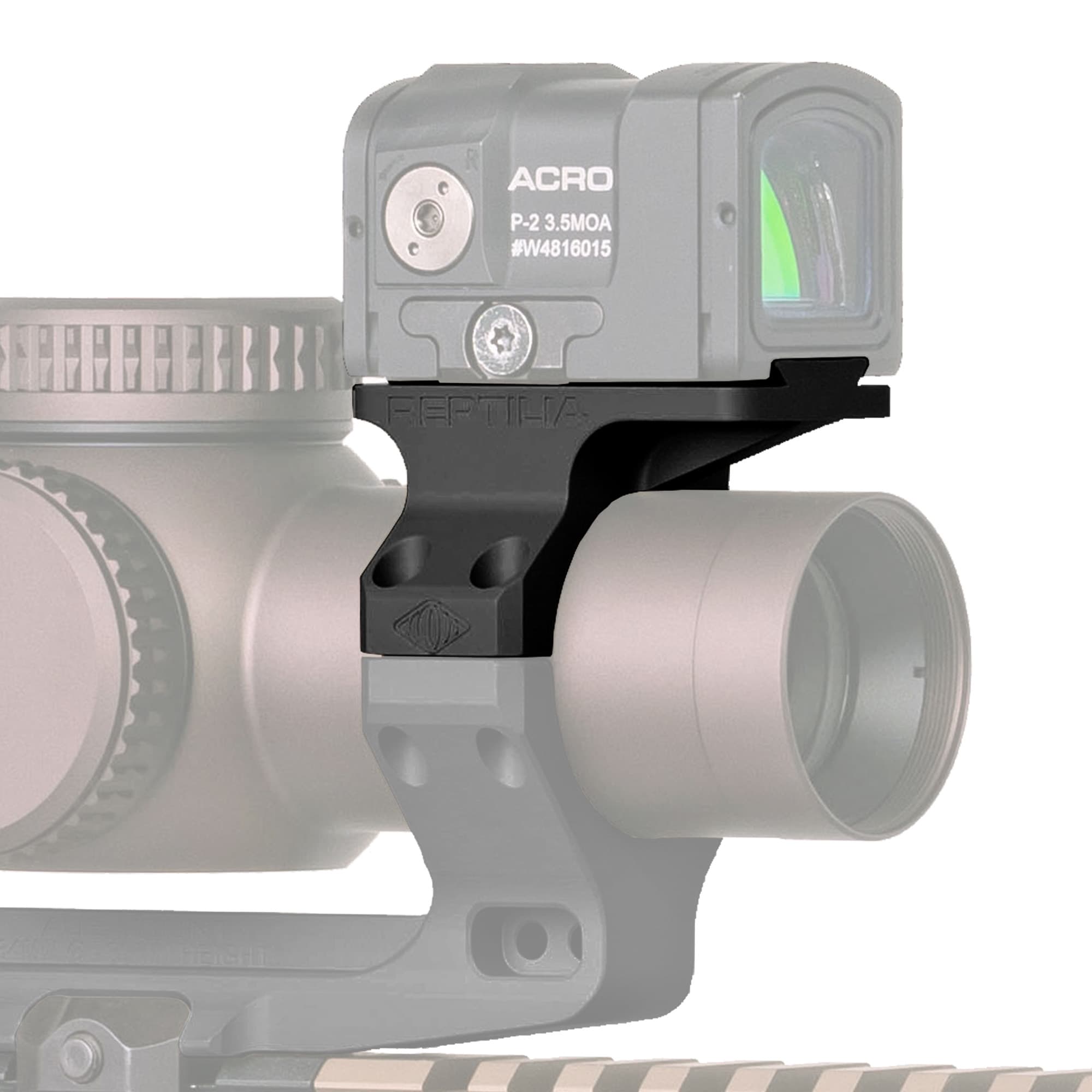 Reptilia ROF-90 34mm Offset Mount 100-191 for Aimpoint ACRO Black