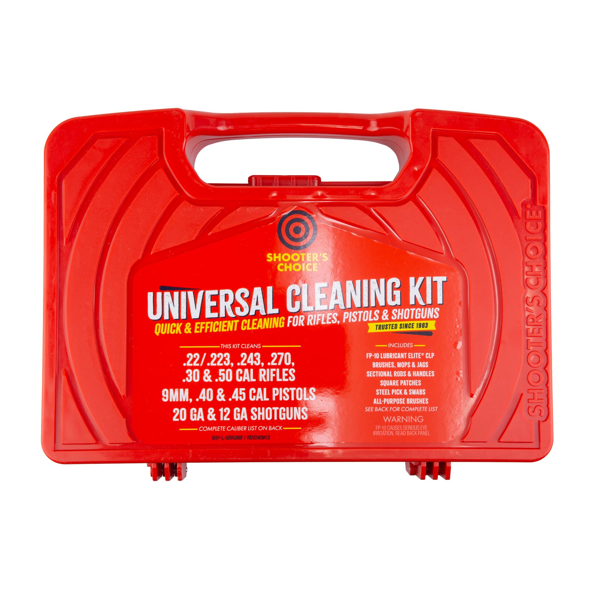 Shooter's Choice Universal Gun Cleaning Kit SHF-SRK-UNI .22 to 12 Gauge