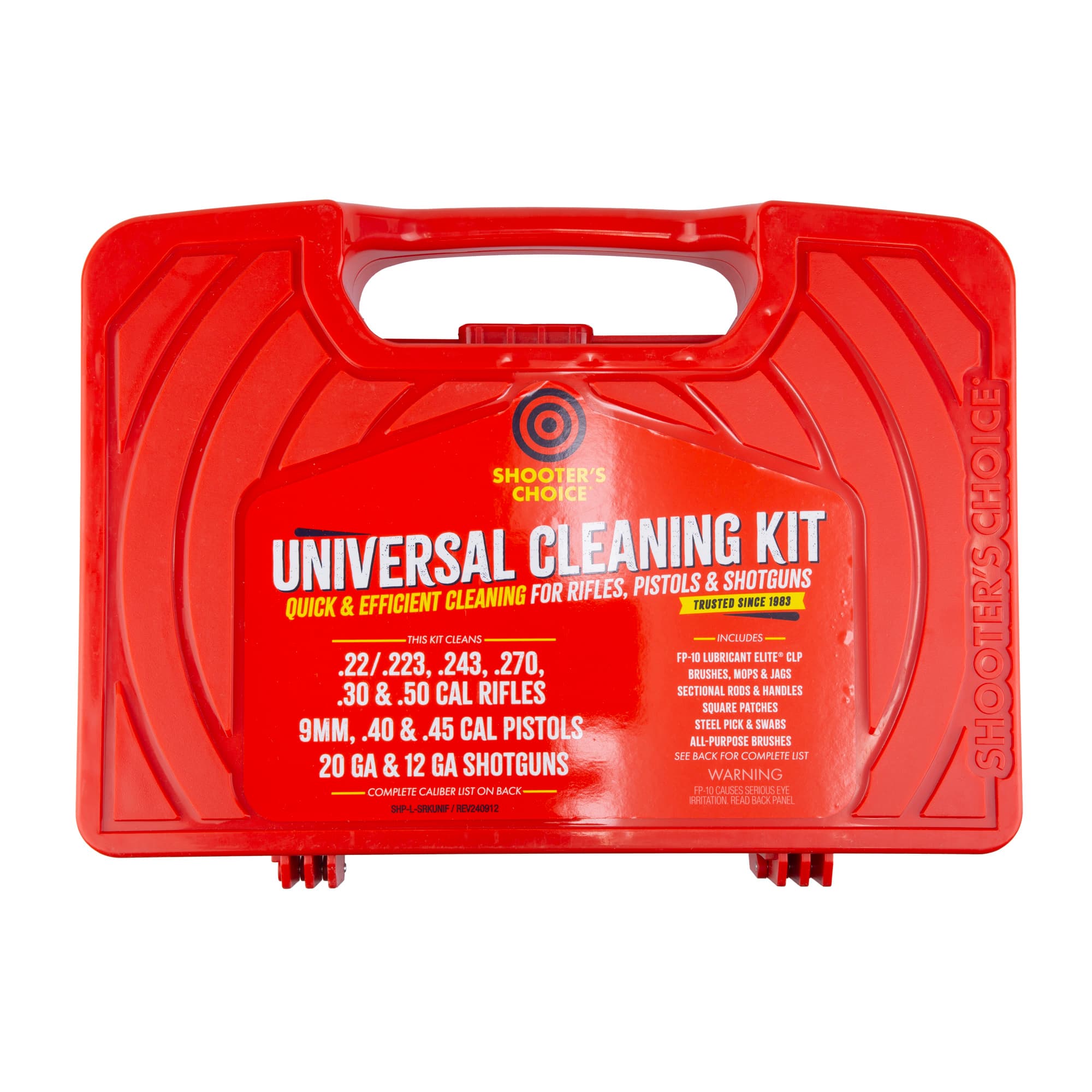 Shooter's Choice Universal Gun Cleaning Kit SHF-SRK-UNI .22 to 12 Gauge