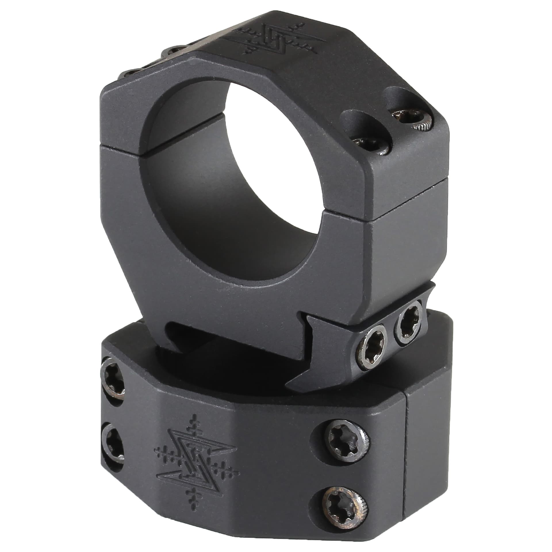 Seekins Precision 30mm Scope Rings 0010620012 0.97in High 4-Screw Cap