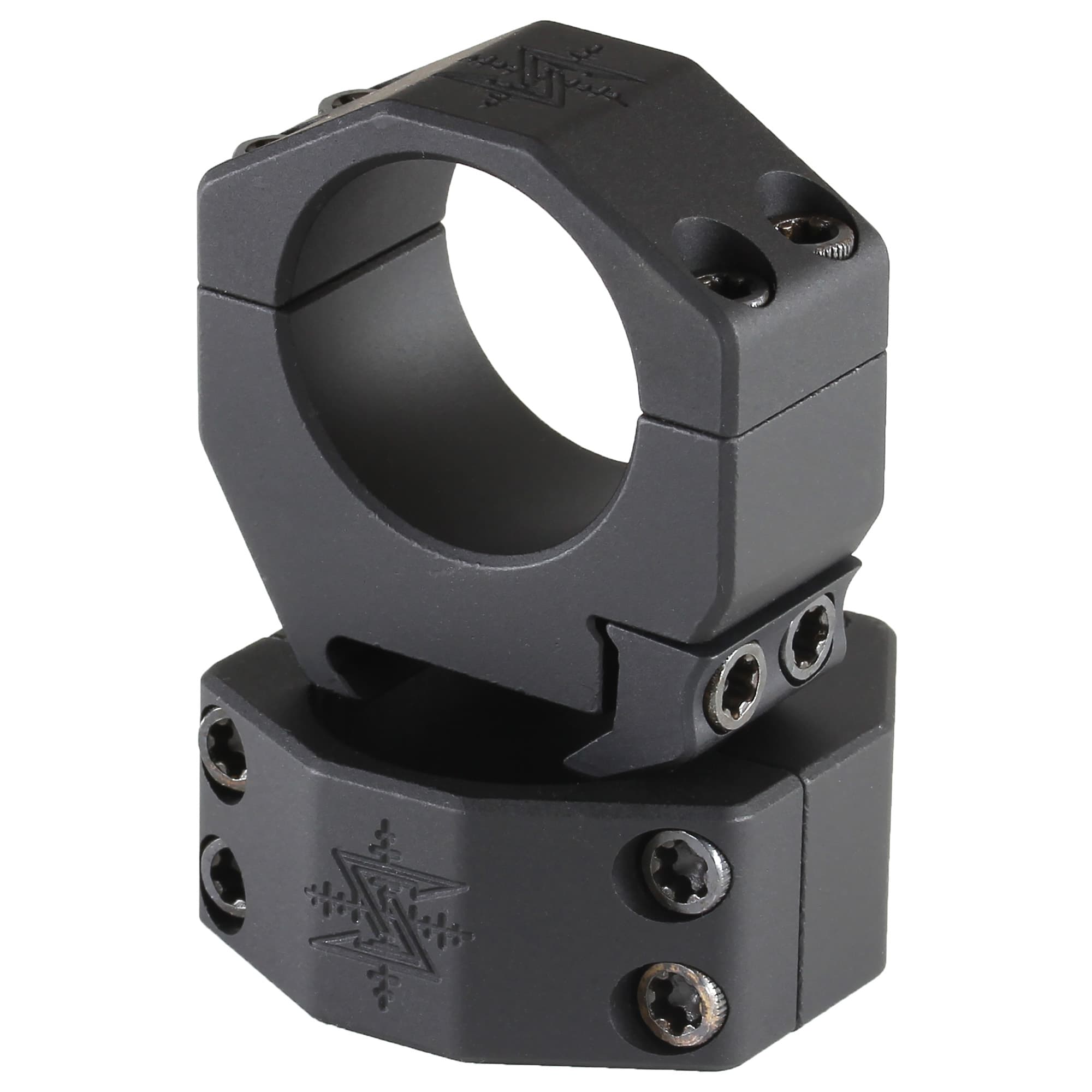 Seekins Precision 30mm Scope Rings 0010620012 0.97in High 4-Screw Cap