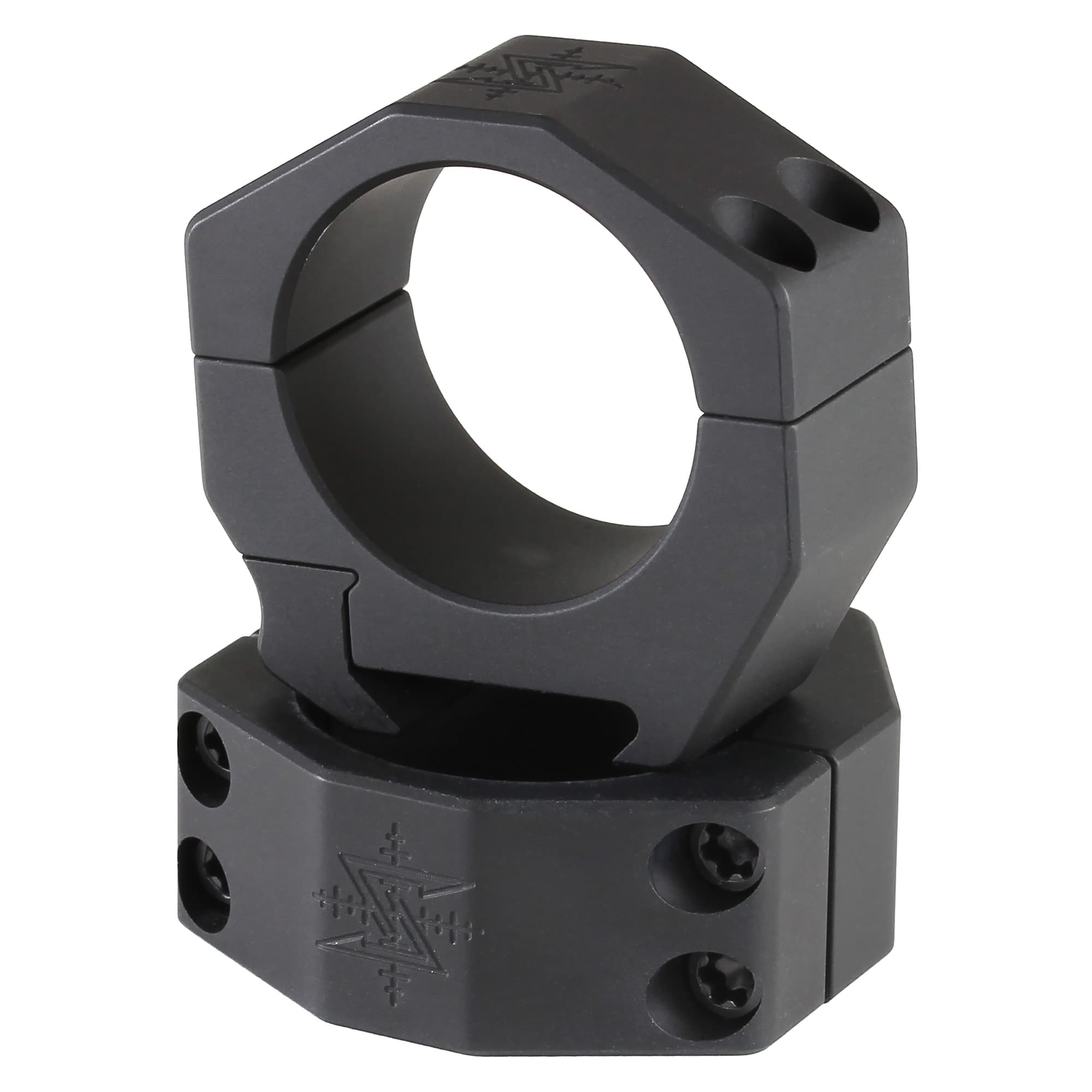 Seekins Precision 34mm Scope Ring Set 0010630002 0.92 in Low 4-Cap Screw