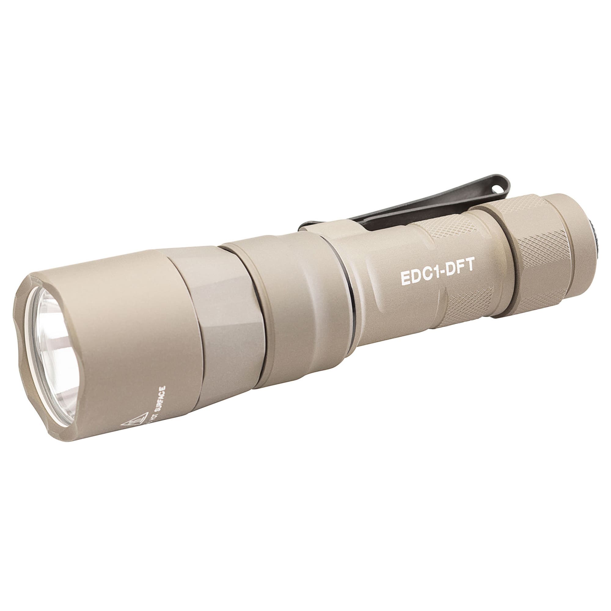 SureFire EDC1-DFT Turbo Everyday Carry Flashlight EDC1-DFT-TN 650 Lumens Tan