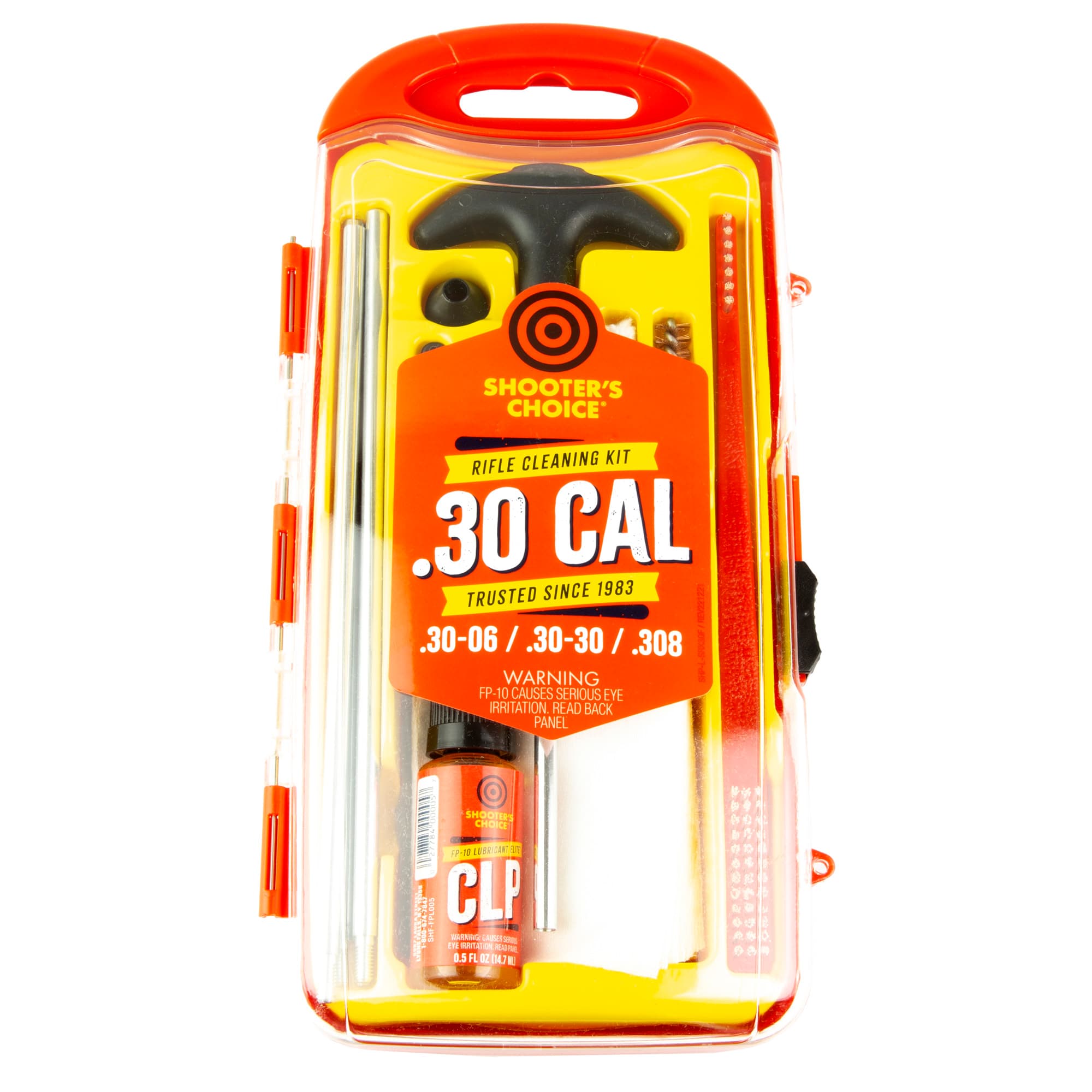 Shooter's Choice .30 Cal Rifle Cleaning Kit SHF-SRK-30 Aluminum Rod Kit