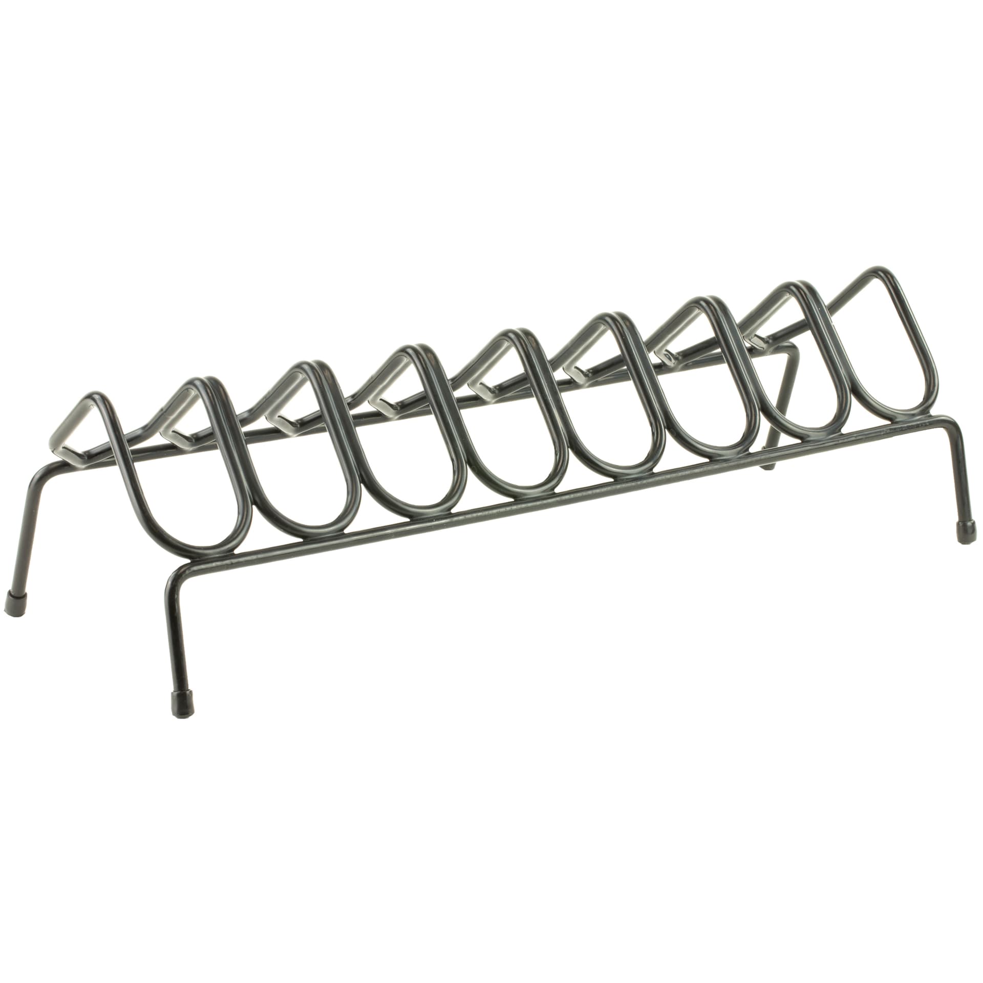 SnapSafe 8 Gun Pistol Rack 75840 Black Steel Wire PVC Coated