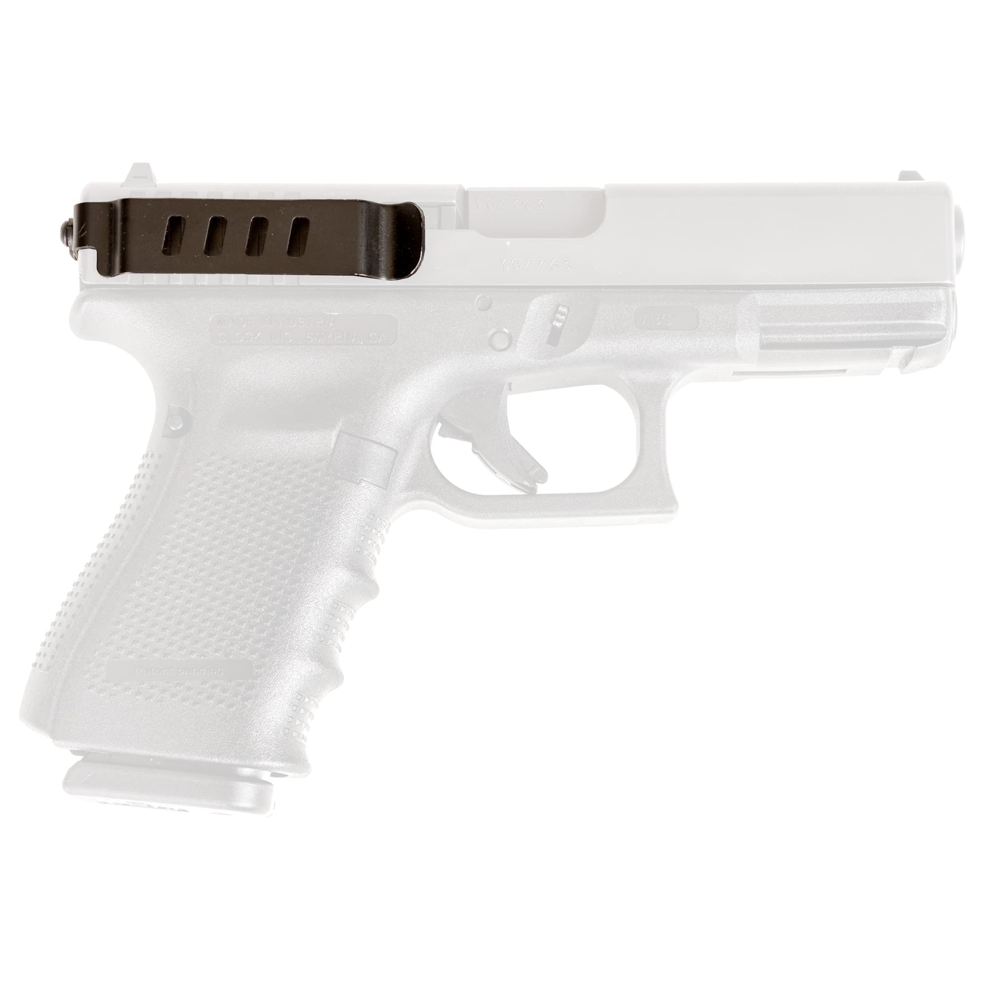 Techna Clip Concealment Gun Belt Clip for Glock 17/19/26 GLOCKBRL Ambidextrous