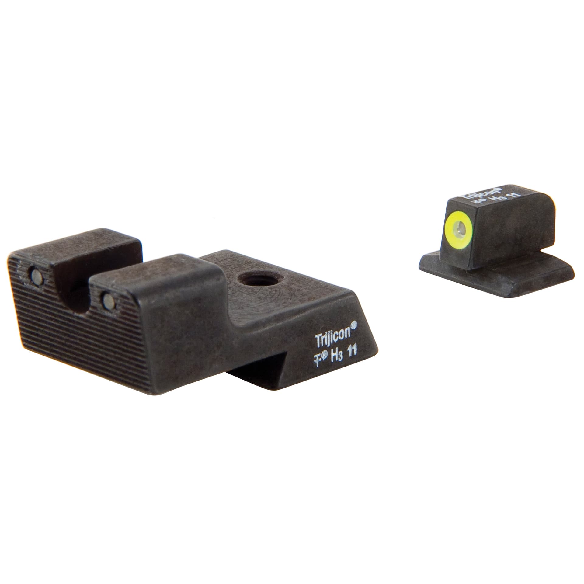 Trijicon HD Night Sights CA128Y Colt 1911 Novak Cut Yellow Front CA128Y-600529