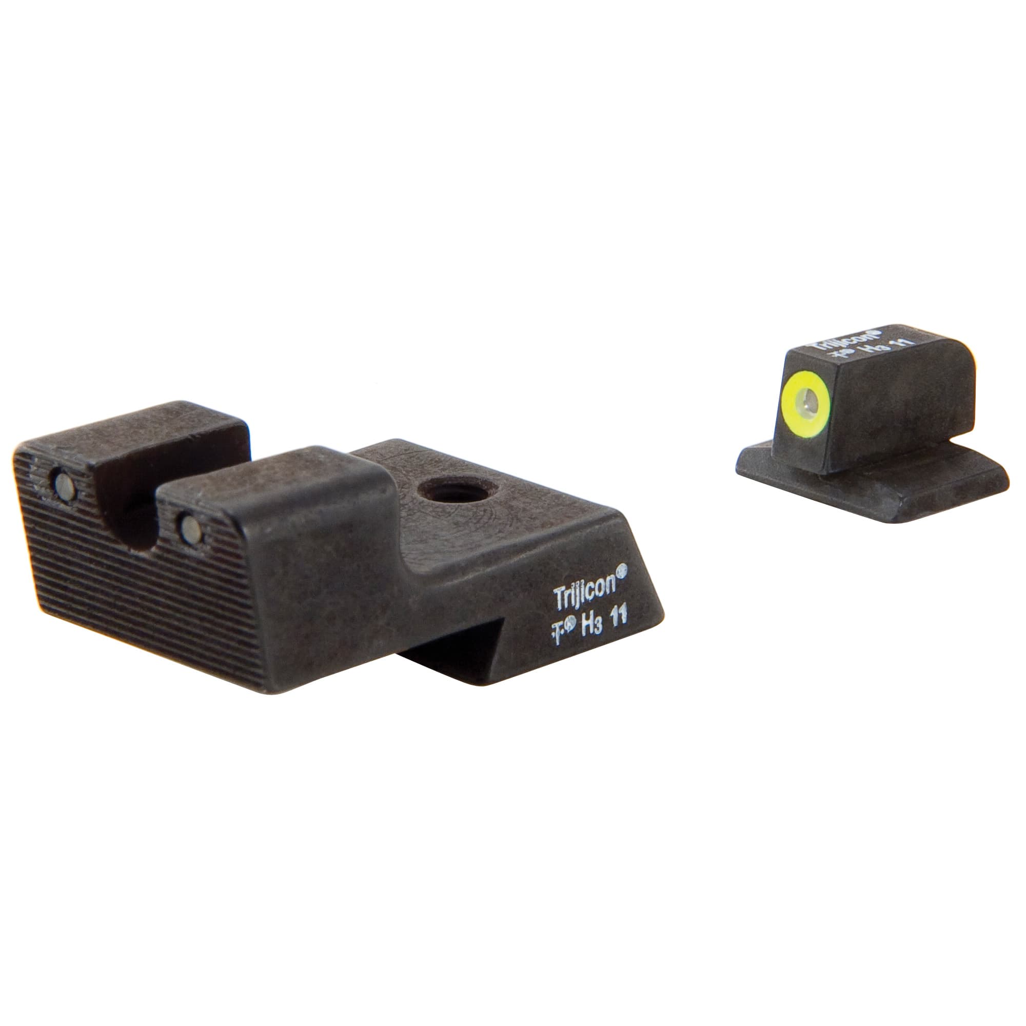 Trijicon HD Night Sights CA128Y Colt 1911 Novak Cut Yellow Front CA128Y-600529